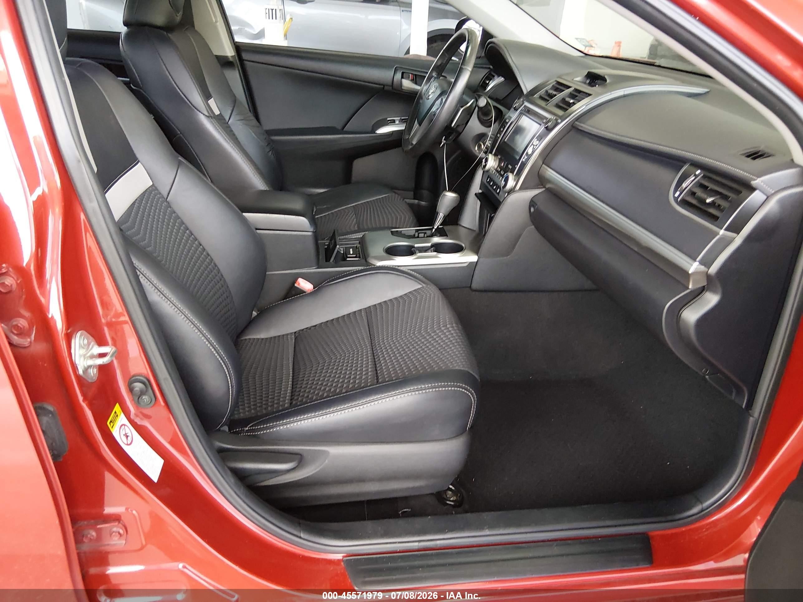 2013 Toyota Camry Se Красный vin: 4T1BF1FK1DU672083