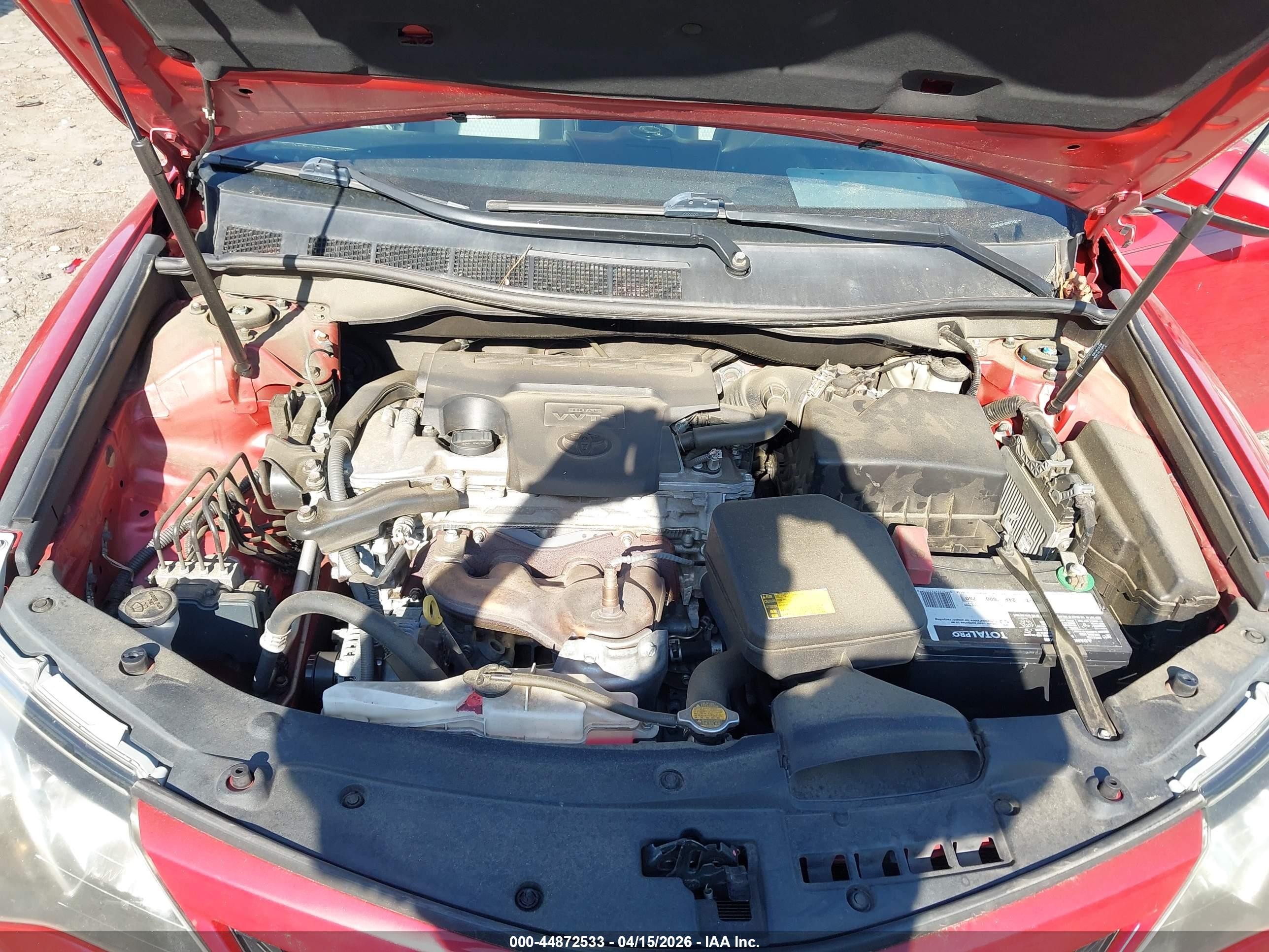 2013 Toyota Camry Se Red vin: 4T1BF1FK1DU672424