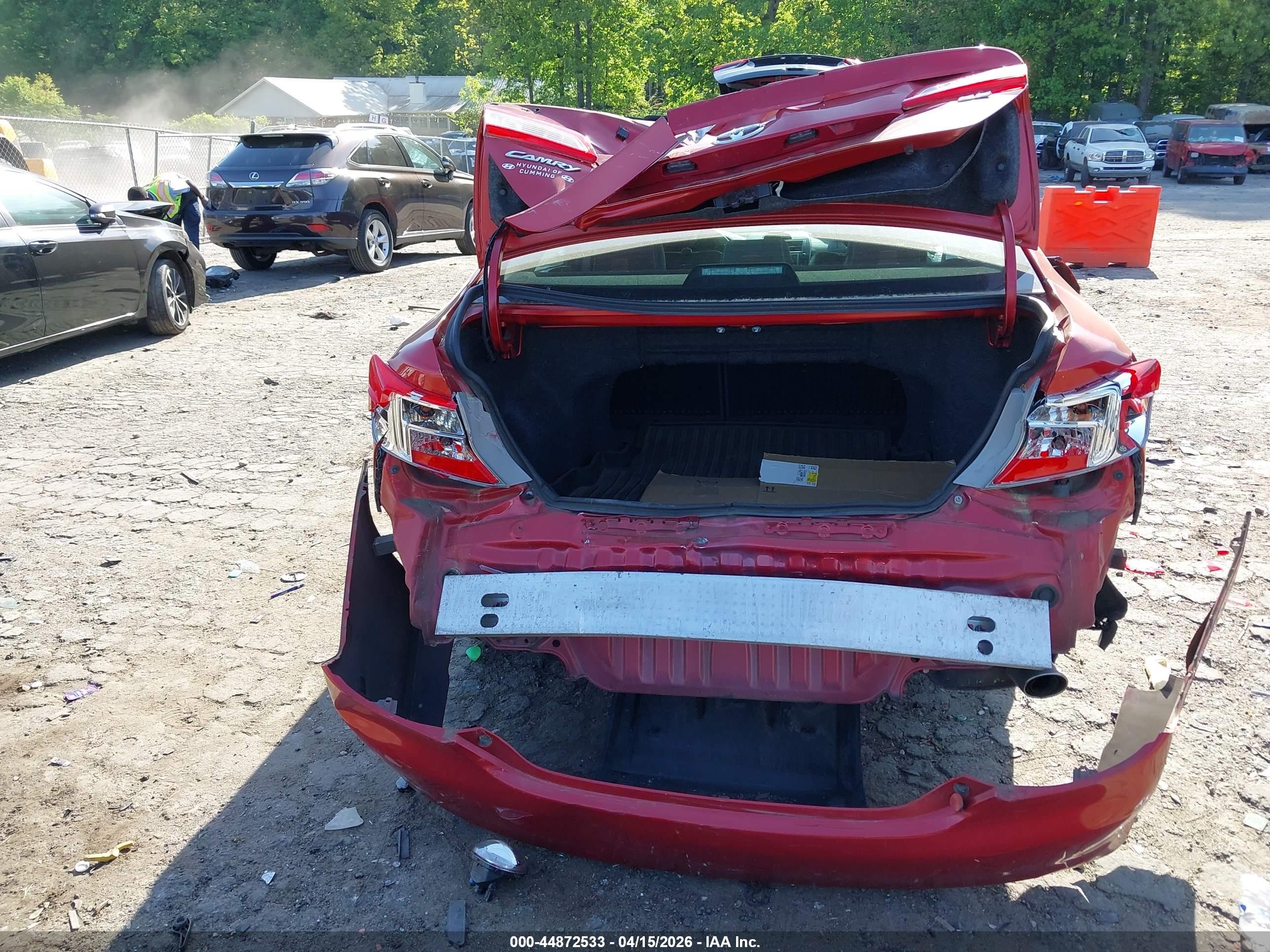 2013 Toyota Camry Se Red vin: 4T1BF1FK1DU672424