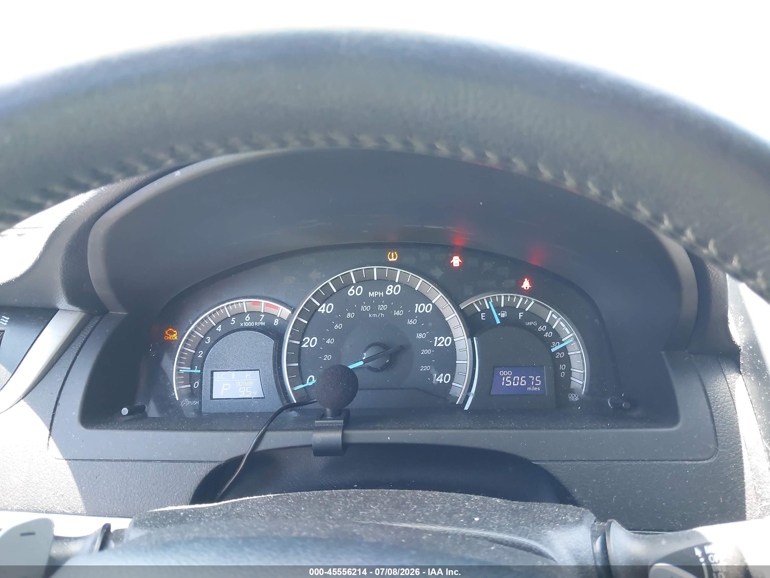 2013 Toyota Camry Se Красный vin: 4T1BF1FK1DU675520