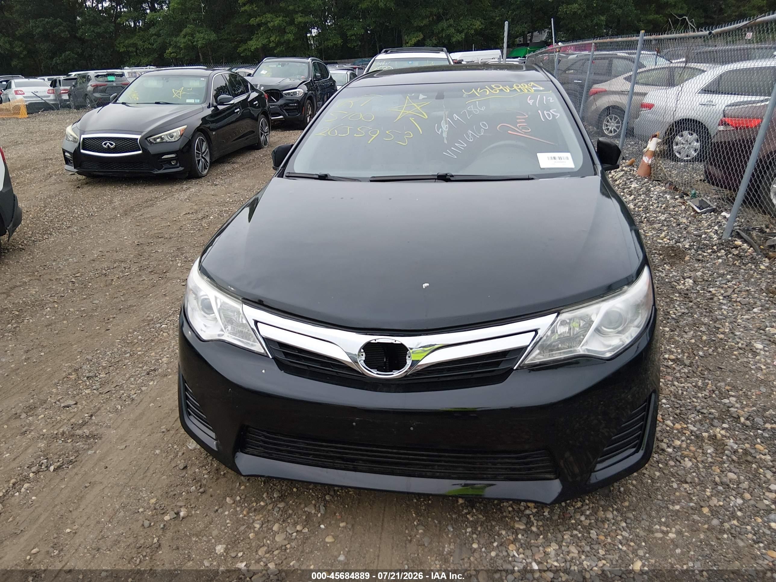 2013 Toyota Camry Se Black vin: 4T1BF1FK1DU676960