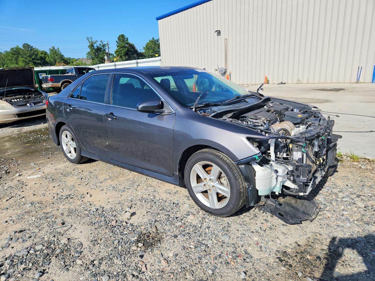2013 Toyota Camry Se Gray vin: 4T1BF1FK1DU679048