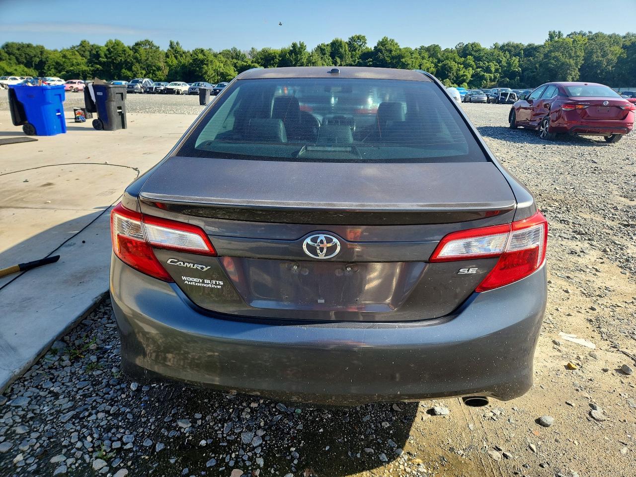 2013 Toyota Camry Se Gray vin: 4T1BF1FK1DU679048