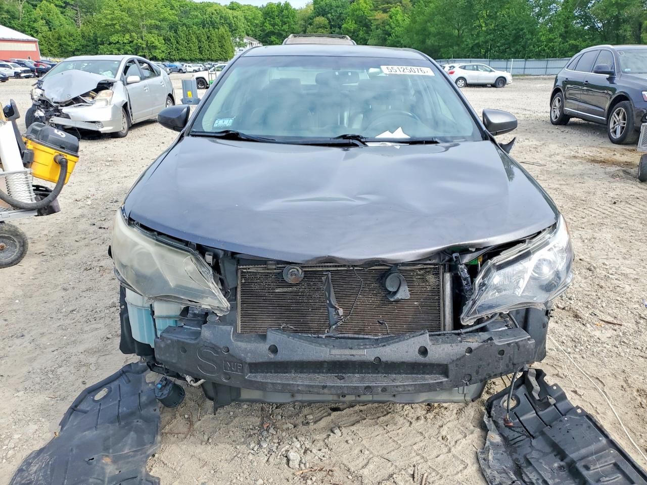 2013 Toyota Camry Se Серый vin: 4T1BF1FK1DU680412