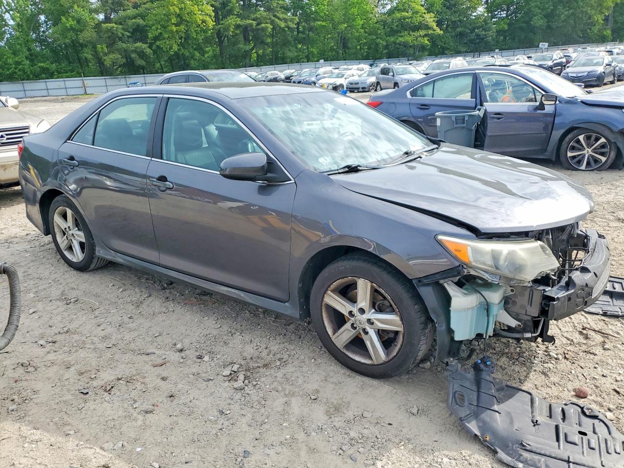 2013 Toyota Camry Se Серый vin: 4T1BF1FK1DU680412