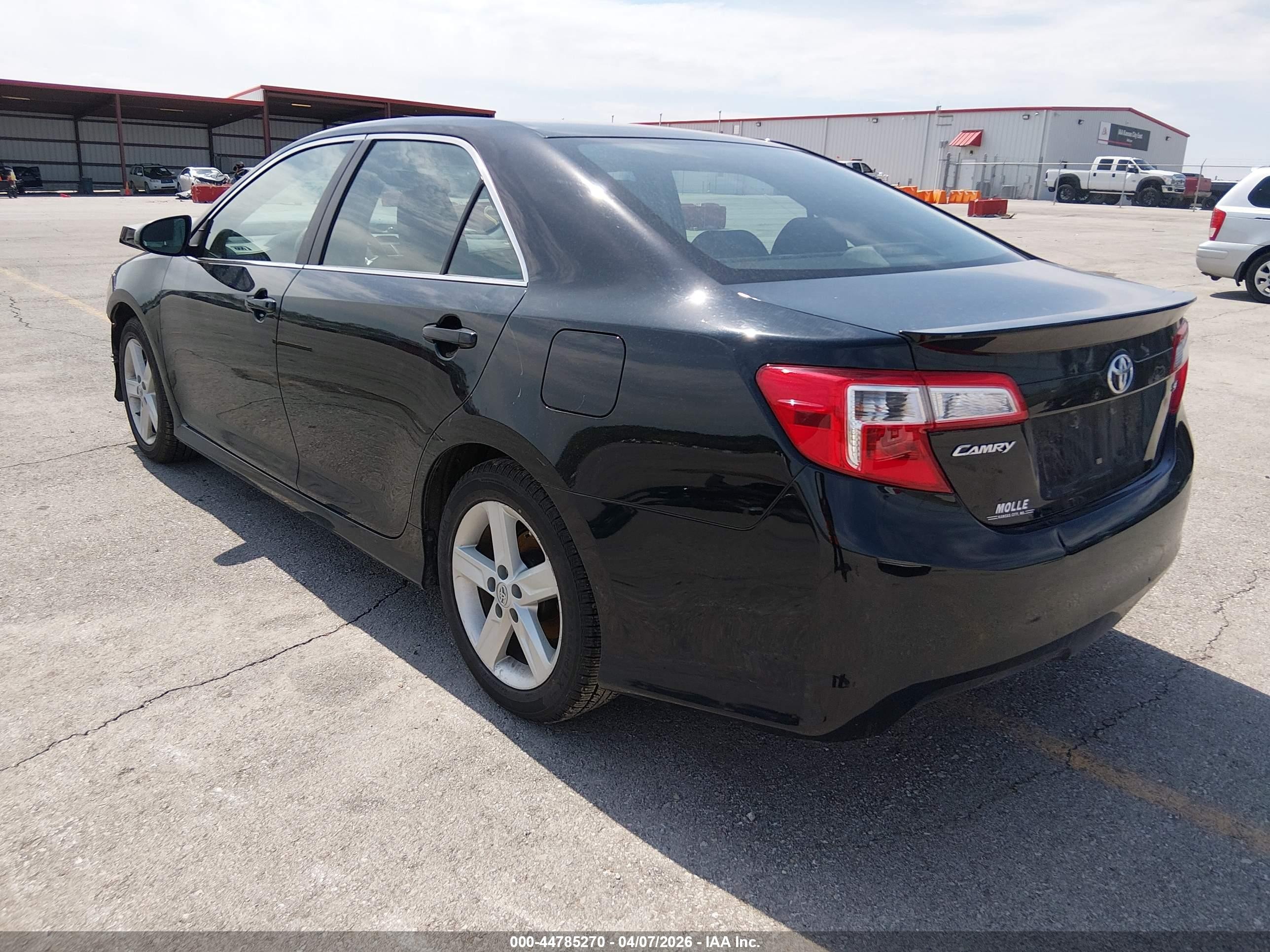 2013 Toyota Camry Se Черный vin: 4T1BF1FK1DU704918