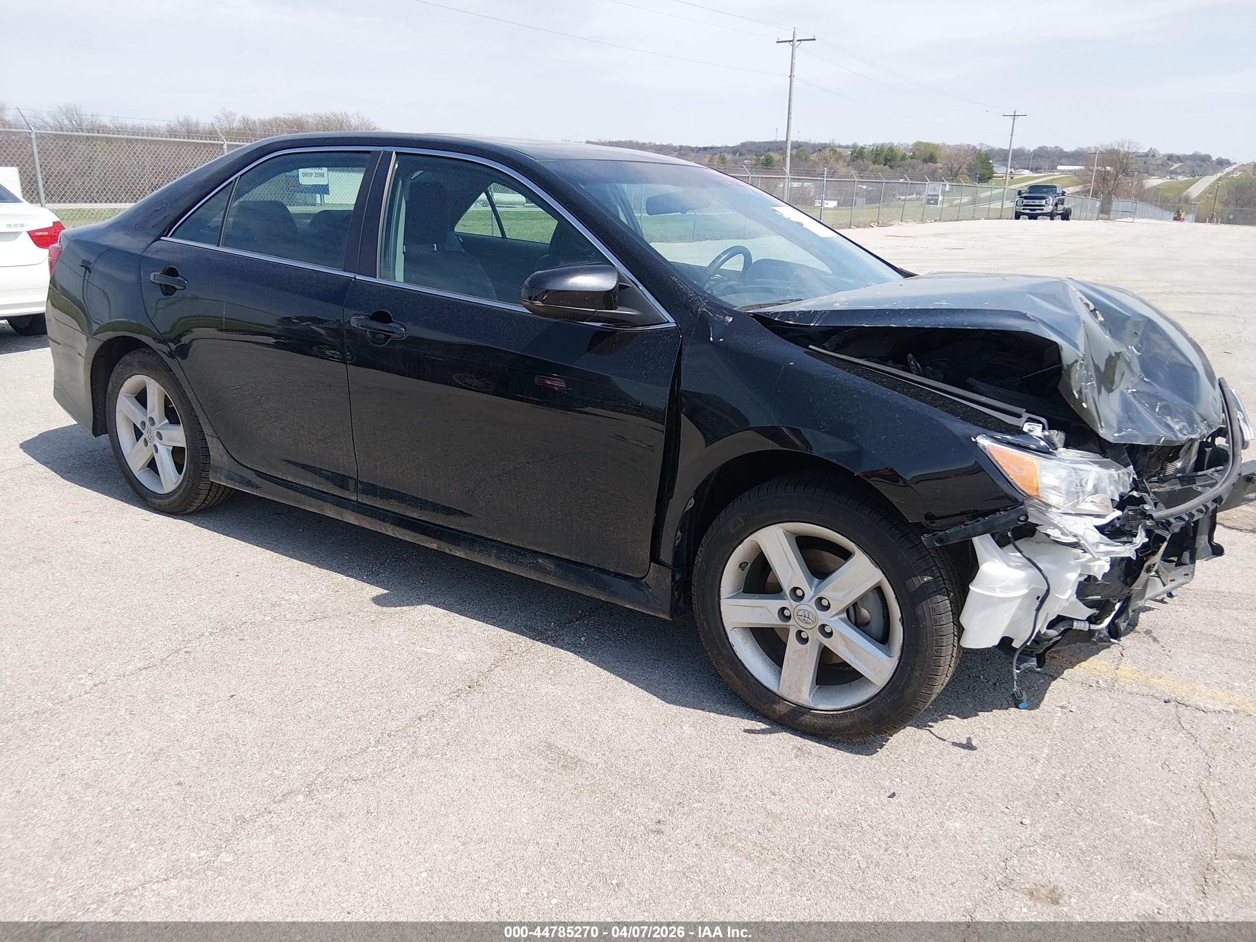 2013 Toyota Camry Se Black vin: 4T1BF1FK1DU704918