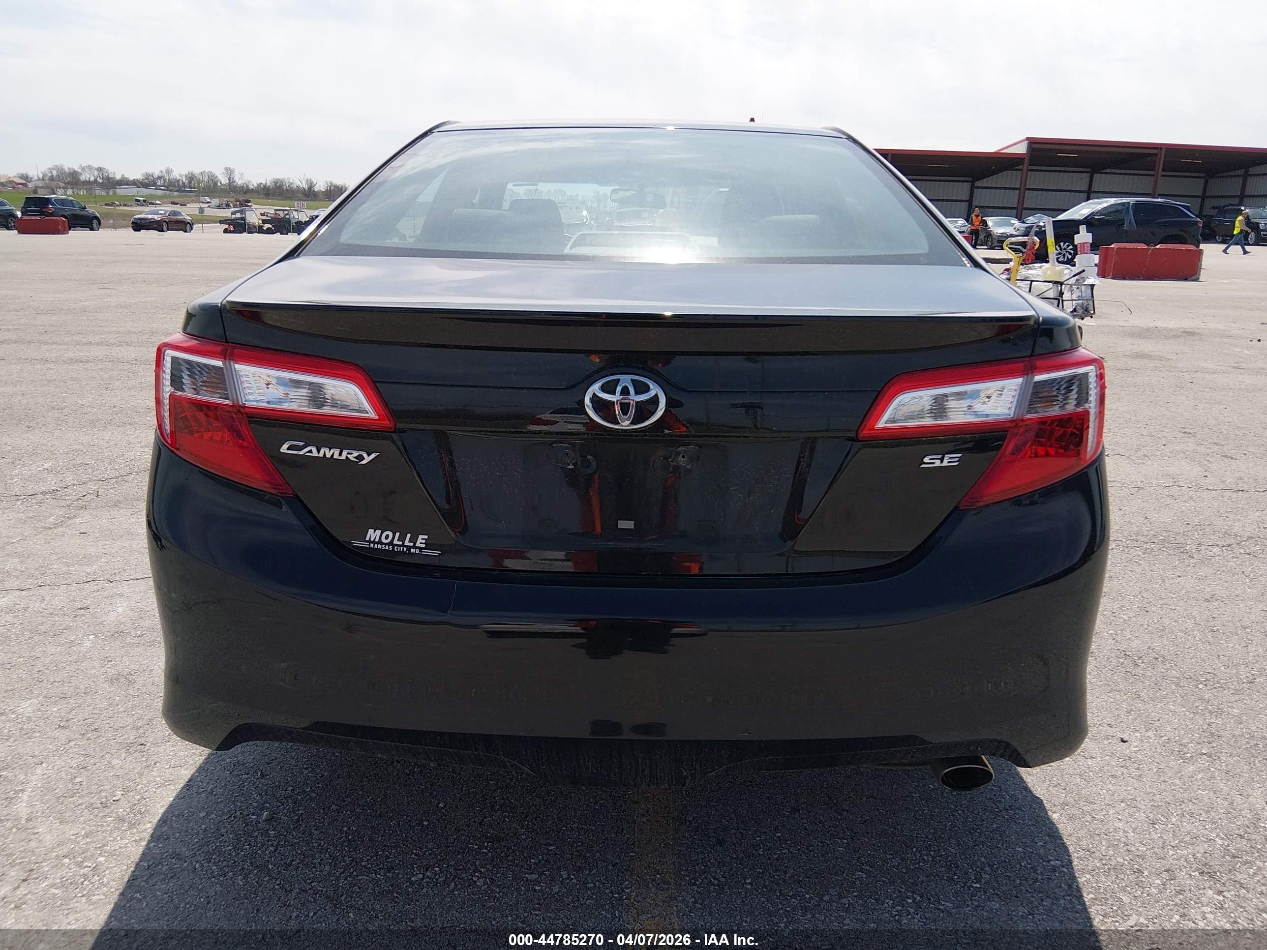 2013 Toyota Camry Se Черный vin: 4T1BF1FK1DU704918