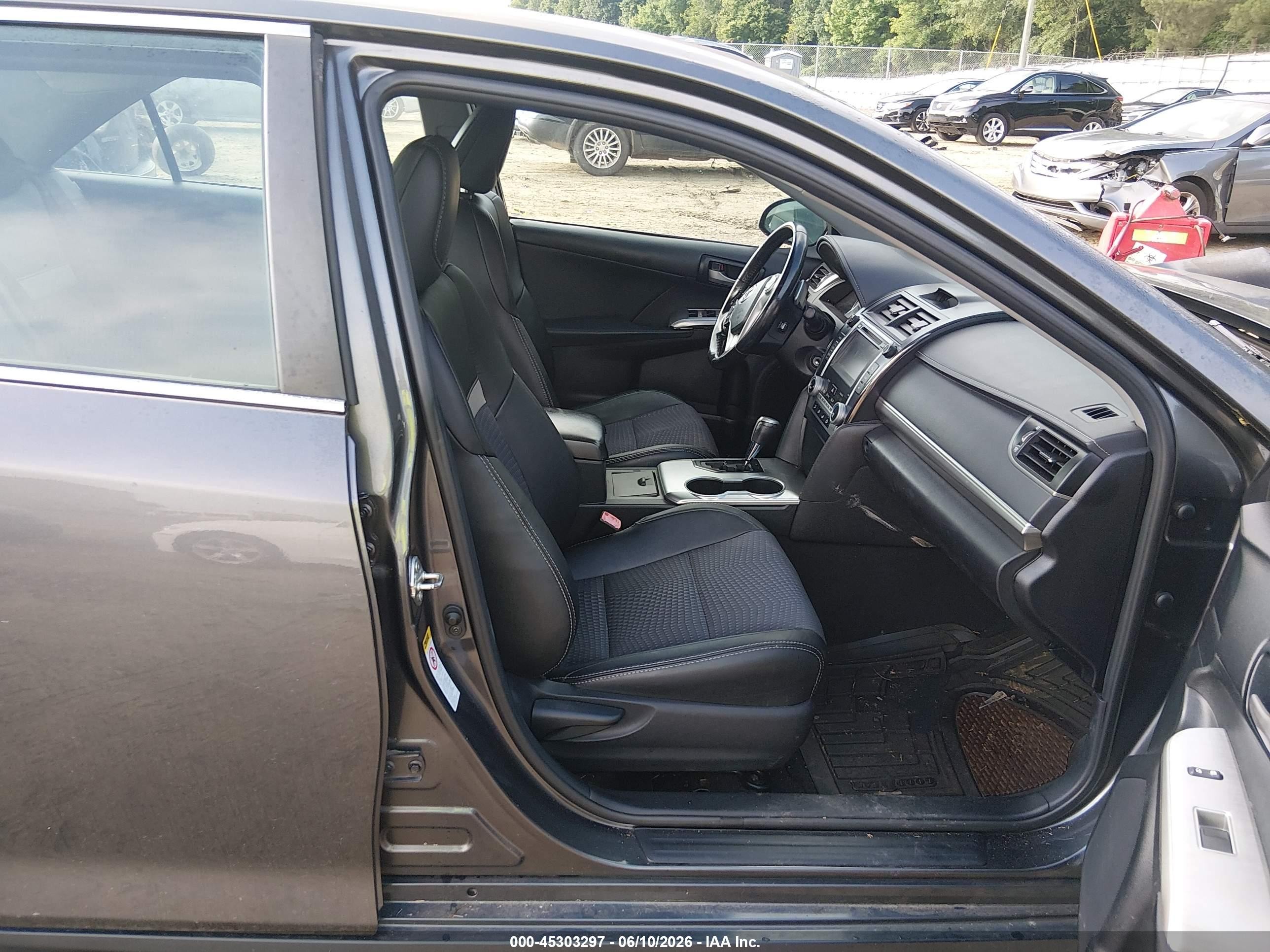 2013 Toyota Camry Se Gray vin: 4T1BF1FK1DU705440