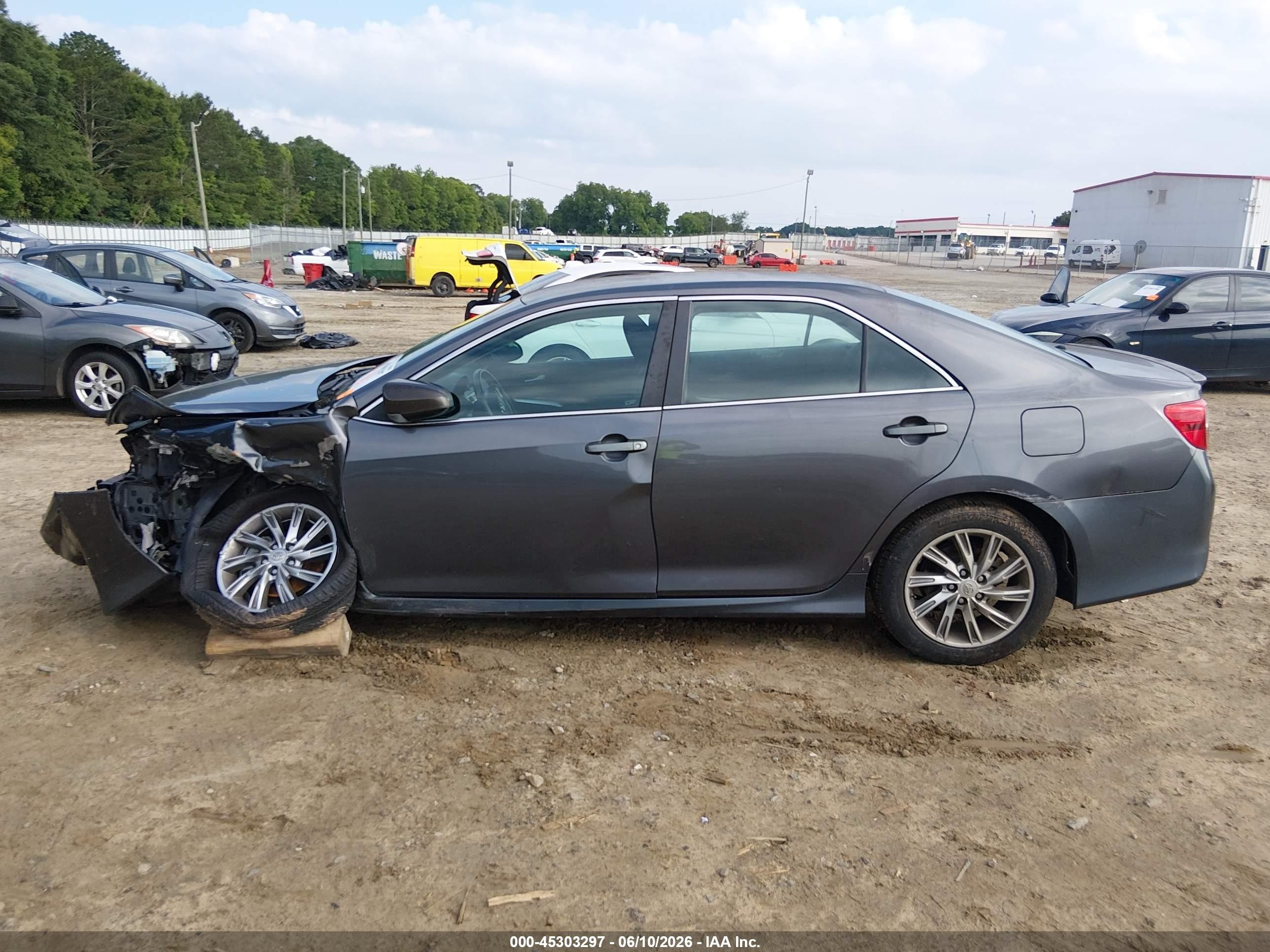 2013 Toyota Camry Se Gray vin: 4T1BF1FK1DU705440