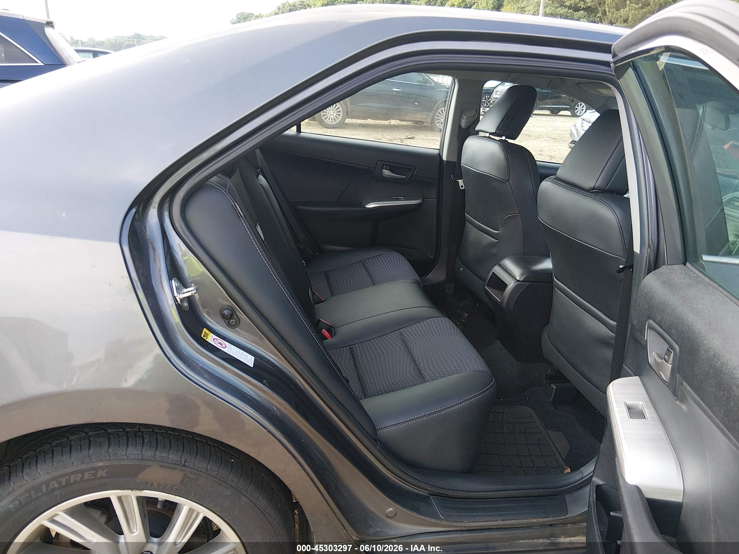 2013 Toyota Camry Se Gray vin: 4T1BF1FK1DU705440