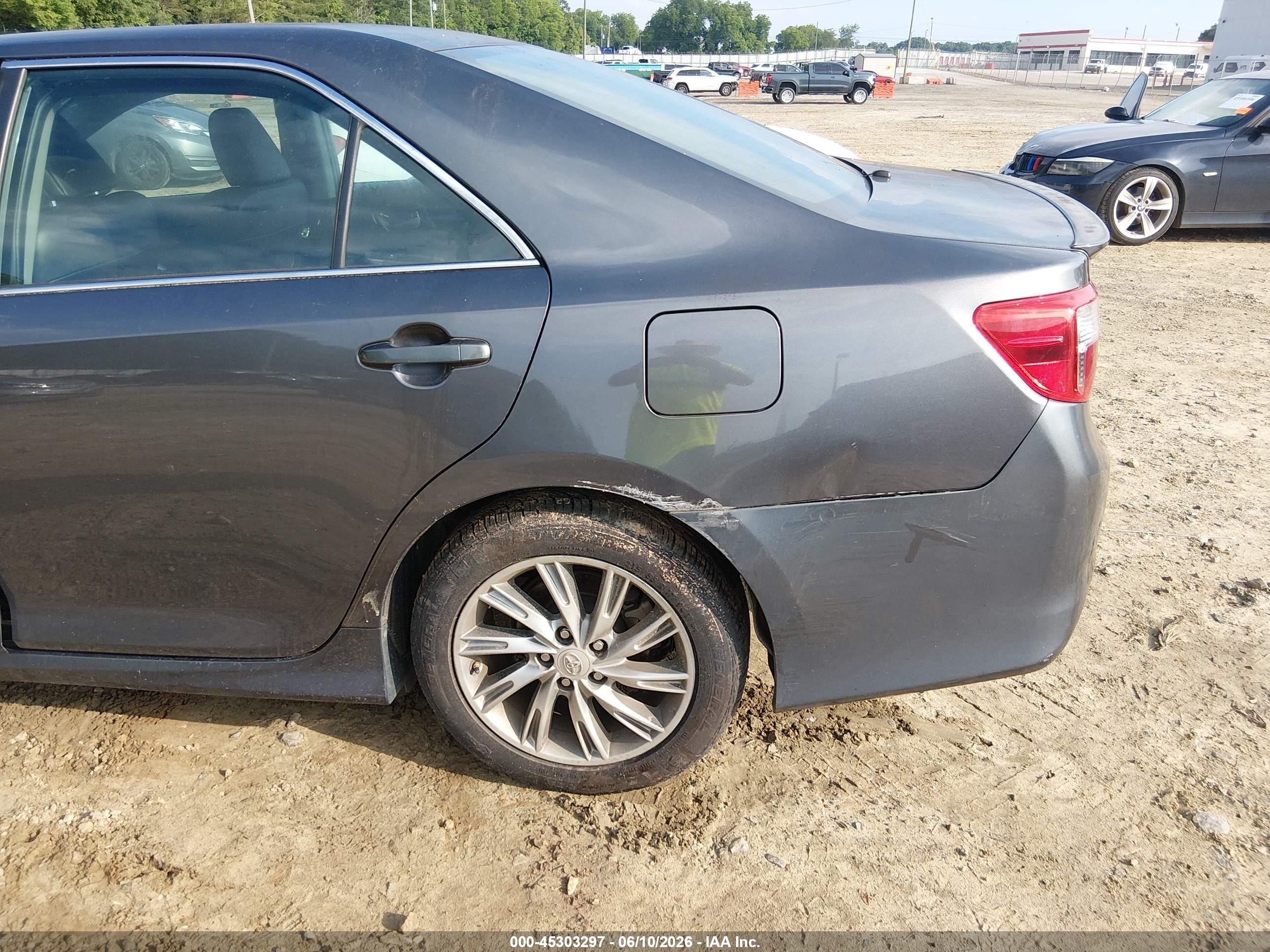 2013 Toyota Camry Se Gray vin: 4T1BF1FK1DU705440