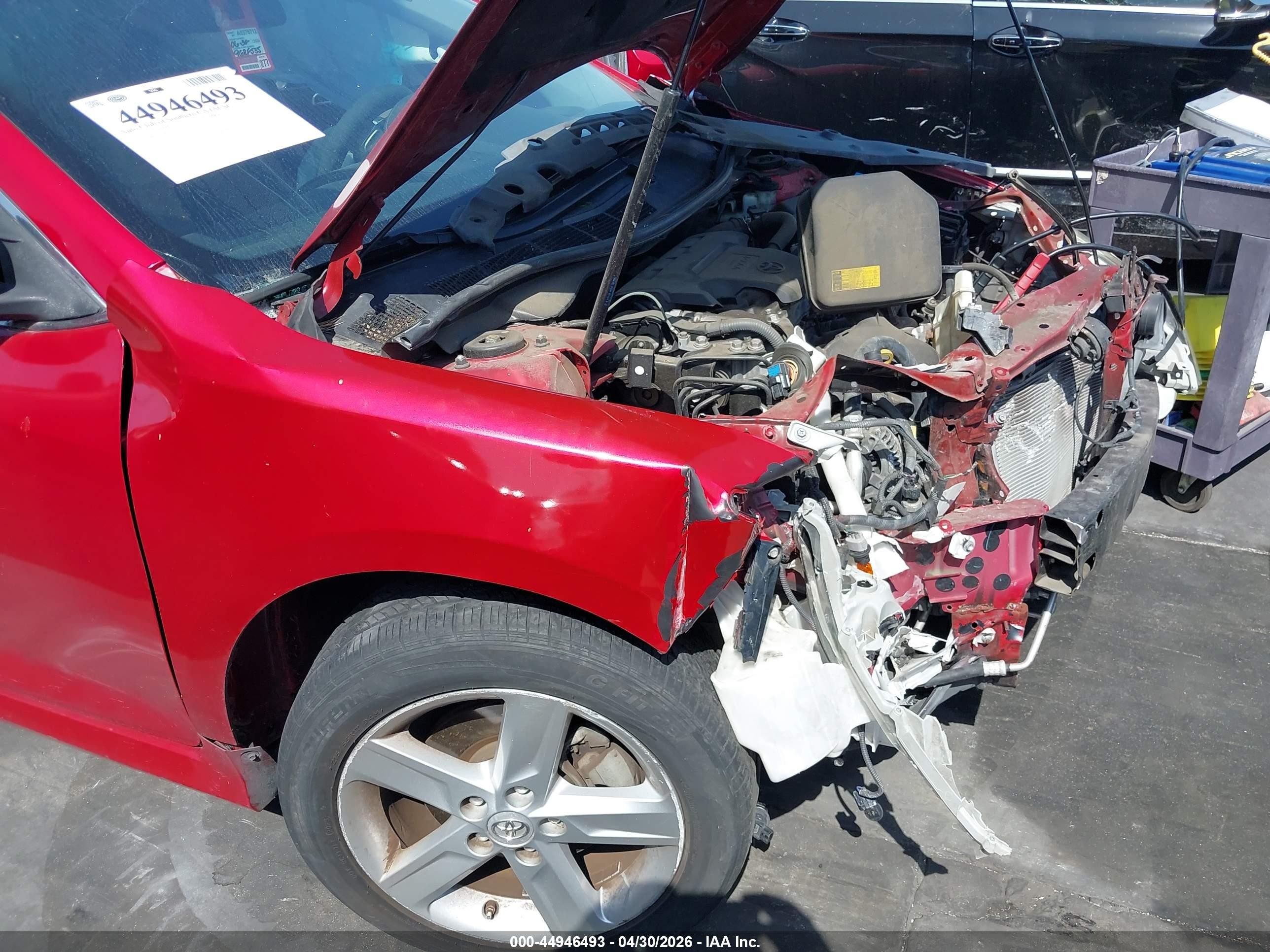 2013 Toyota Camry Se Красный vin: 4T1BF1FK1DU723551