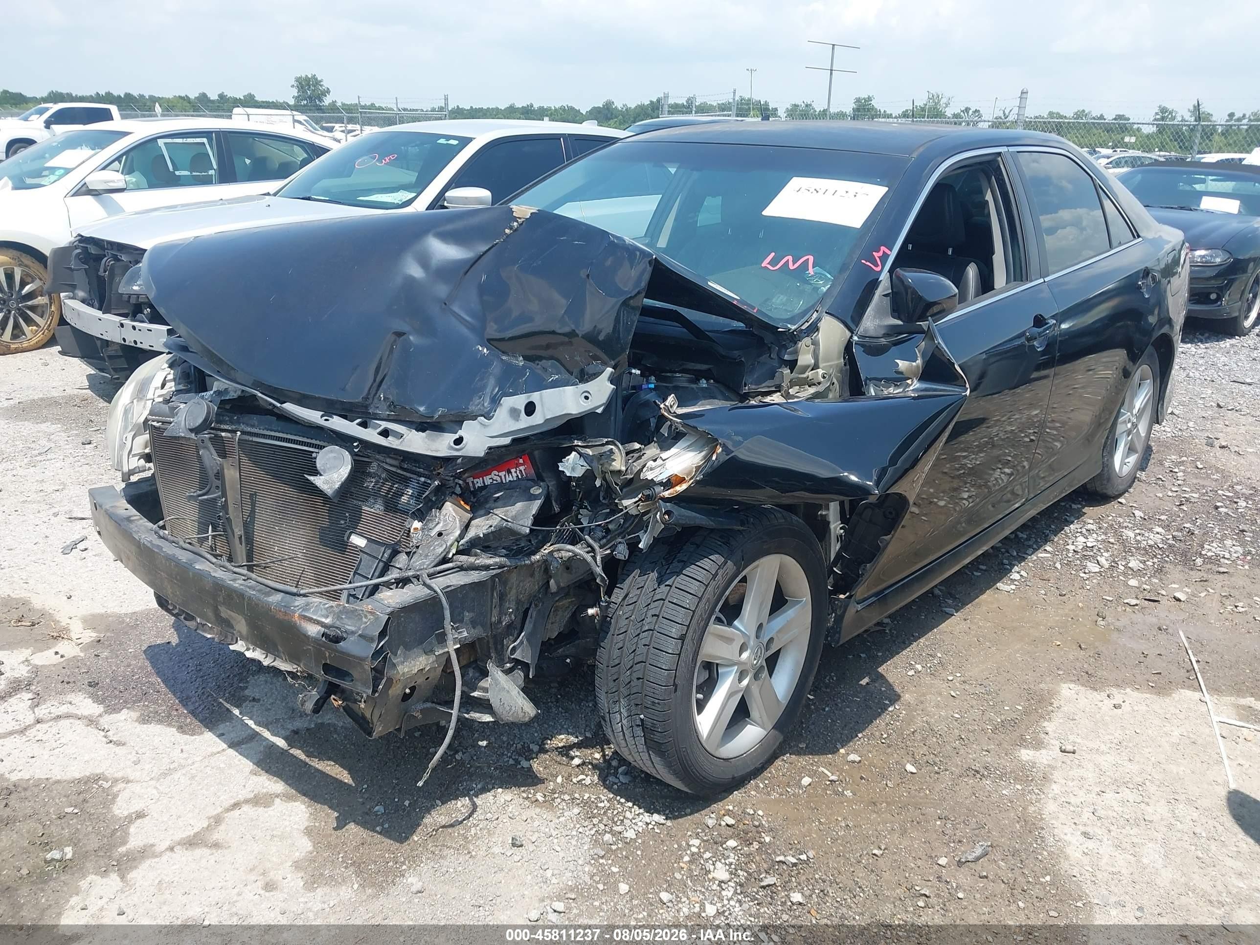 2014 Toyota Camry Se Черный vin: 4T1BF1FK1EU302124