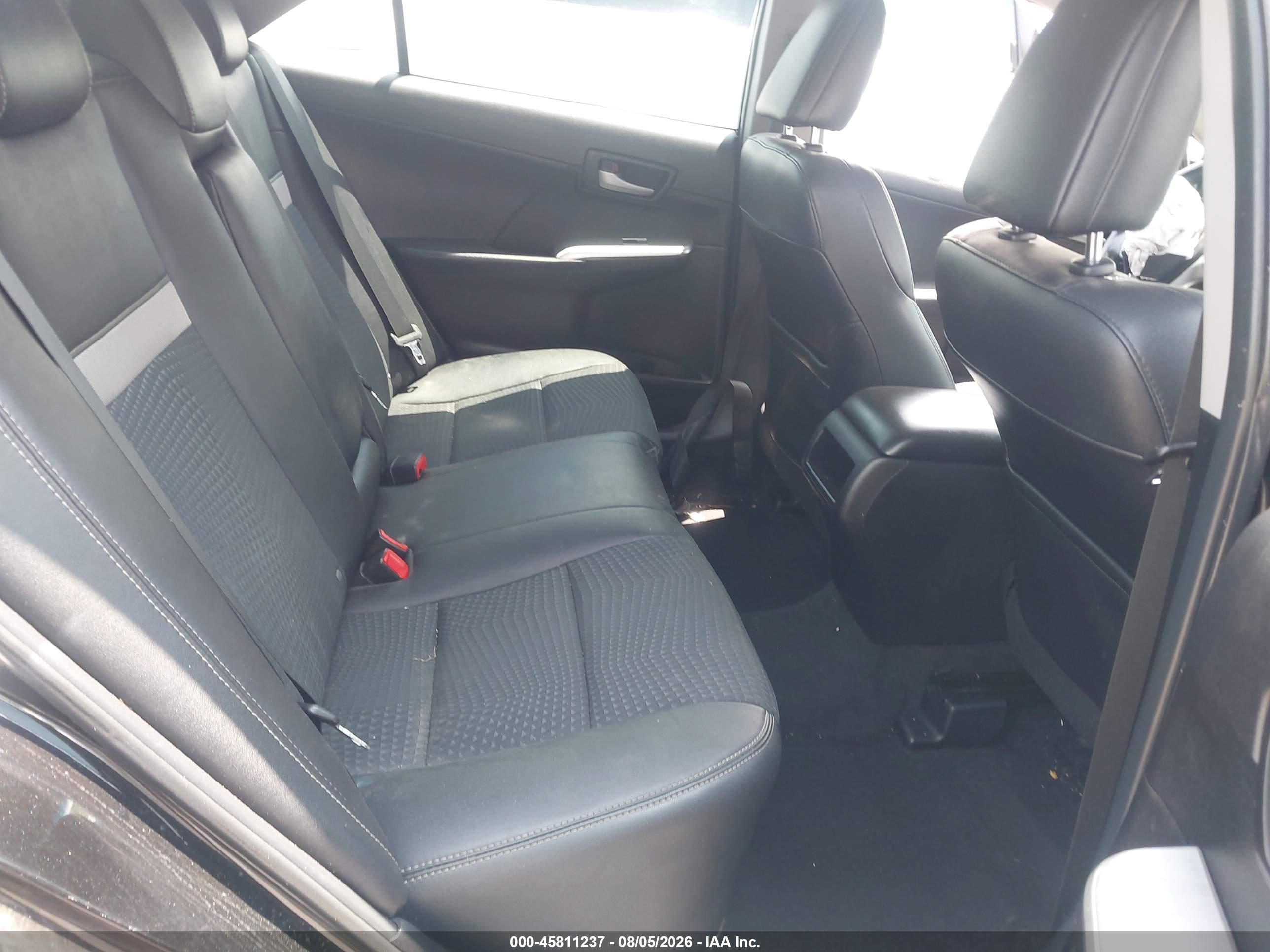 2014 Toyota Camry Se Черный vin: 4T1BF1FK1EU302124
