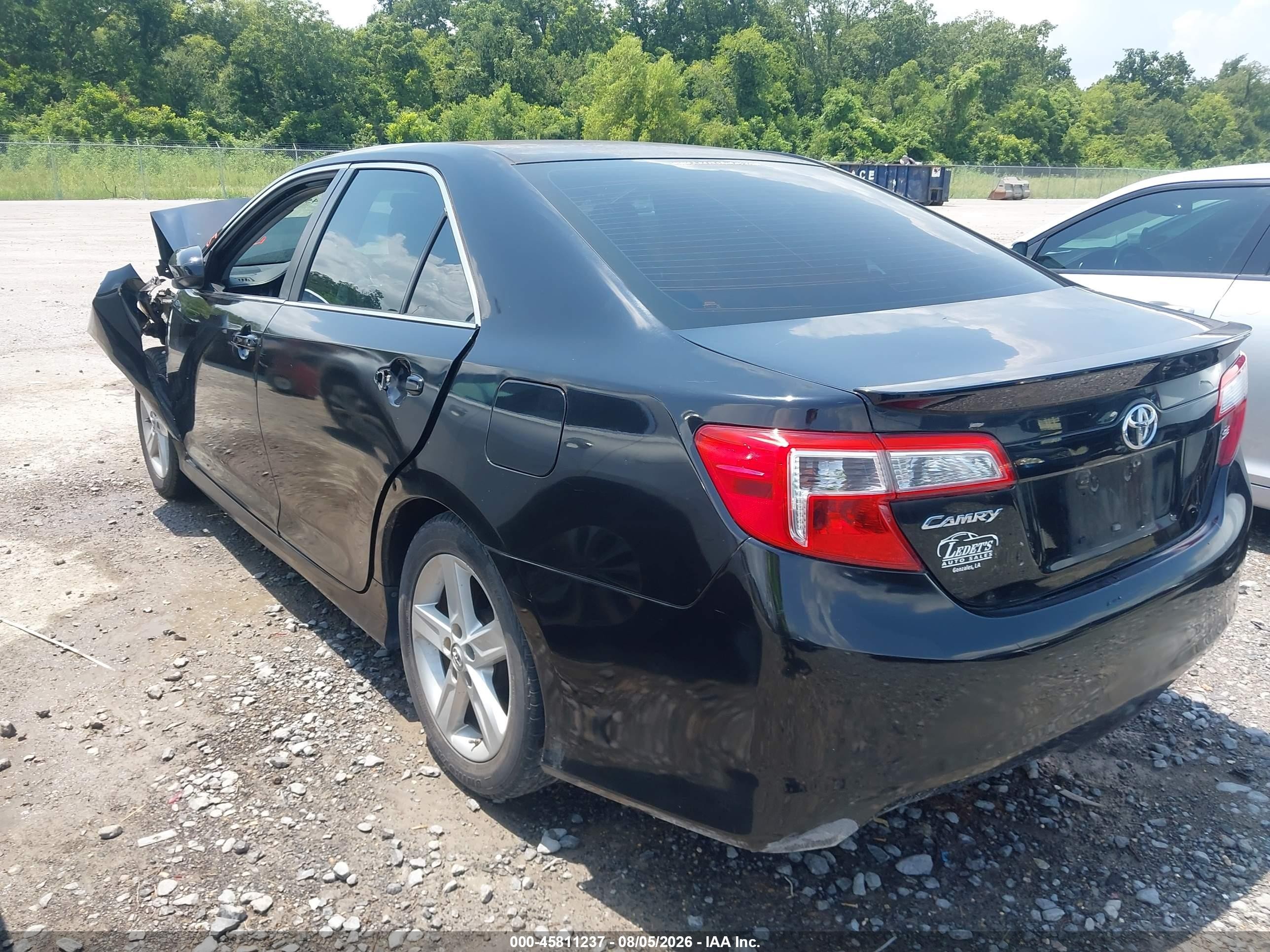 2014 Toyota Camry Se Черный vin: 4T1BF1FK1EU302124