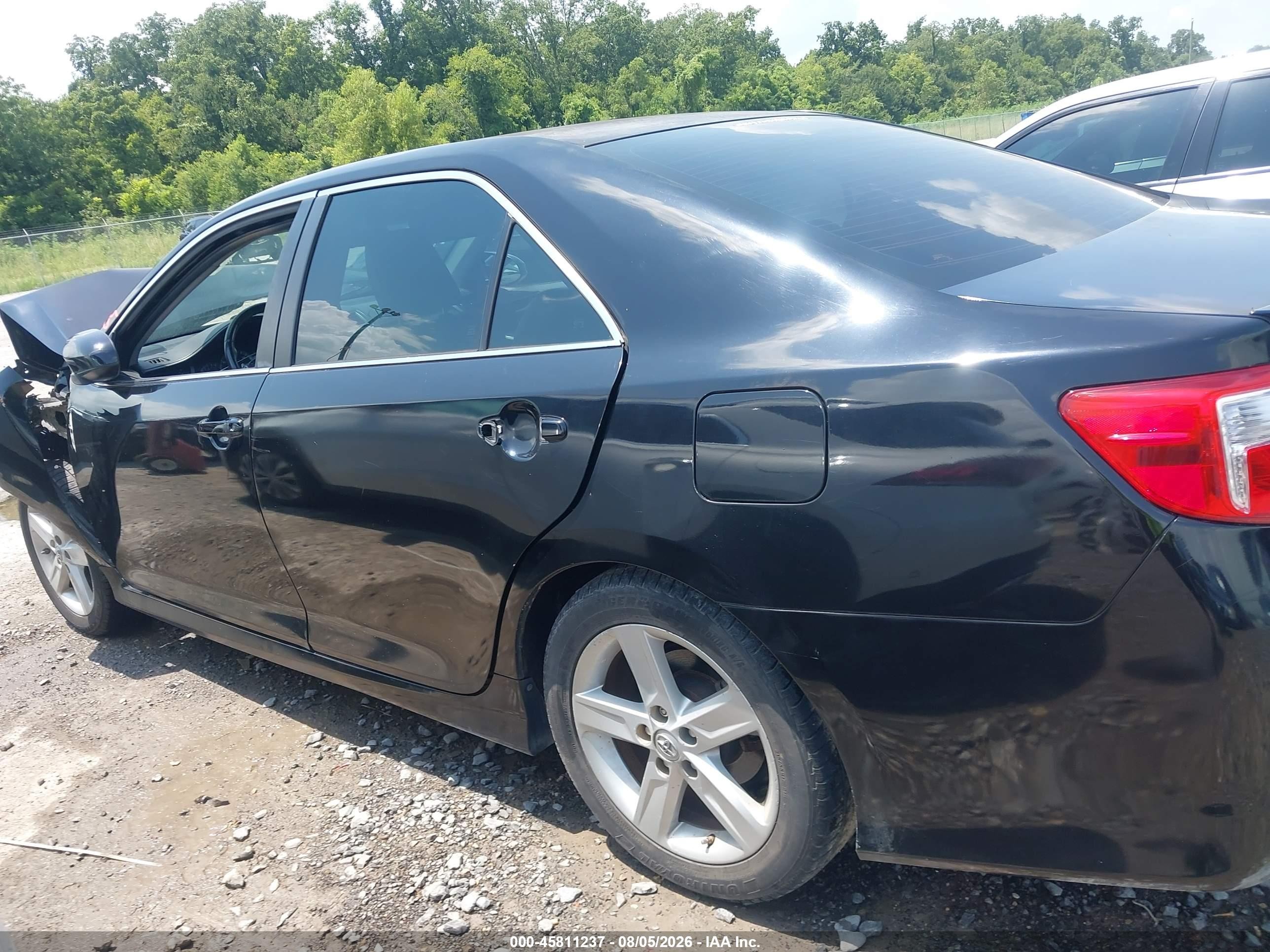 2014 Toyota Camry Se Черный vin: 4T1BF1FK1EU302124