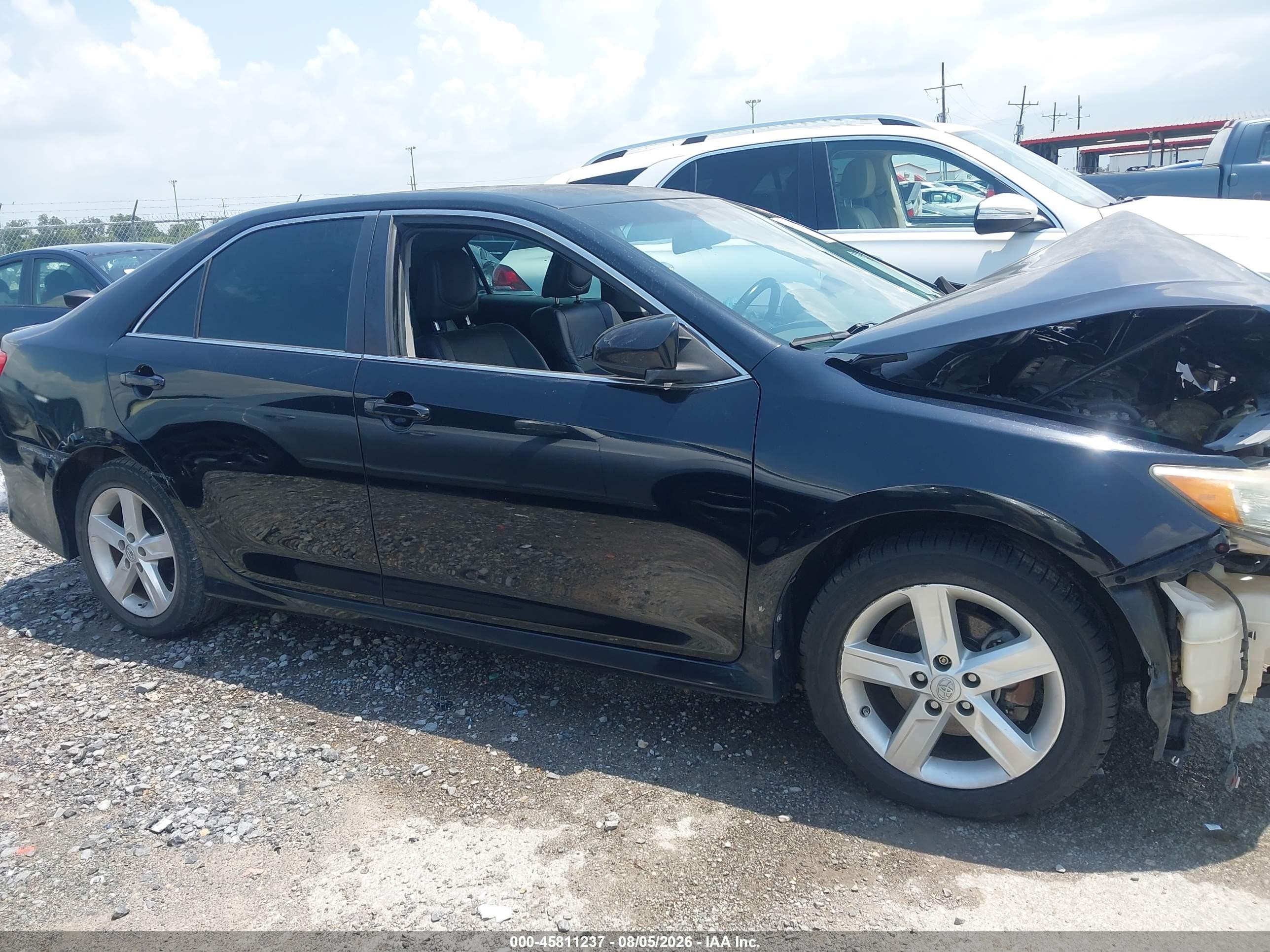 2014 Toyota Camry Se Черный vin: 4T1BF1FK1EU302124