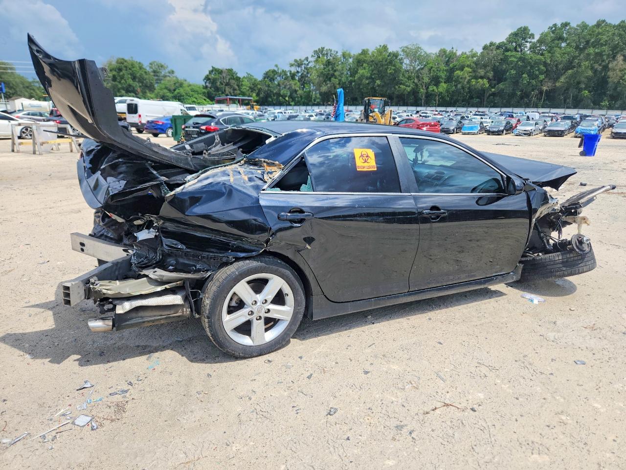 2014 Toyota Camry Se Black vin: 4T1BF1FK1EU302138