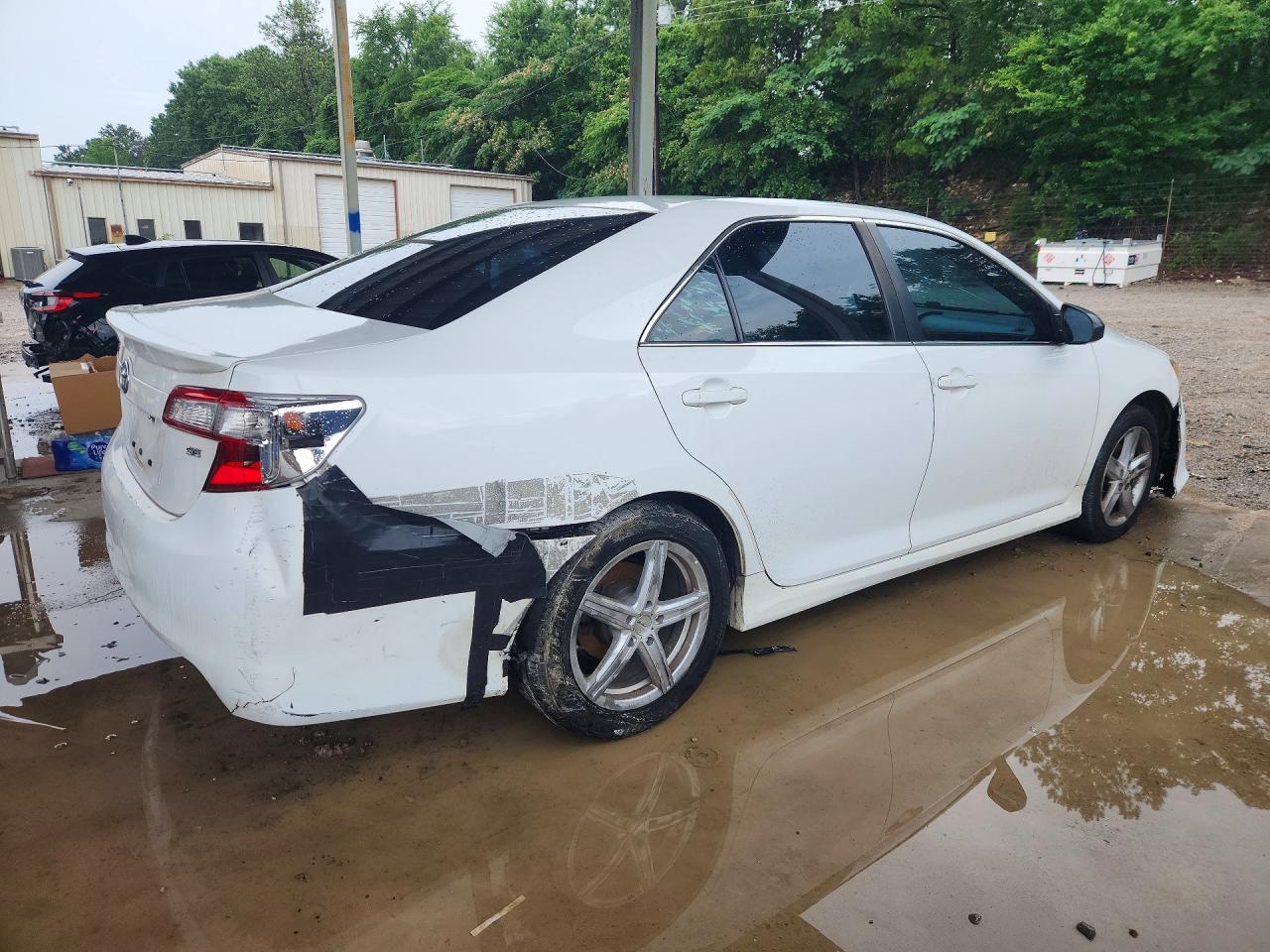 2014 Toyota Camry Se Белый vin: 4T1BF1FK1EU304309