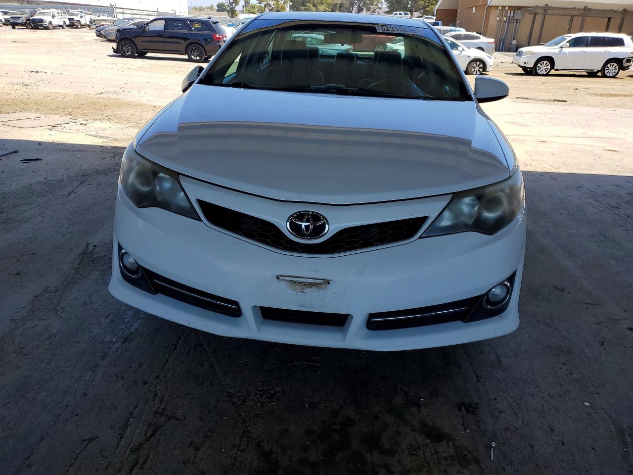 2014 Toyota Camry Se White vin: 4T1BF1FK1EU313060