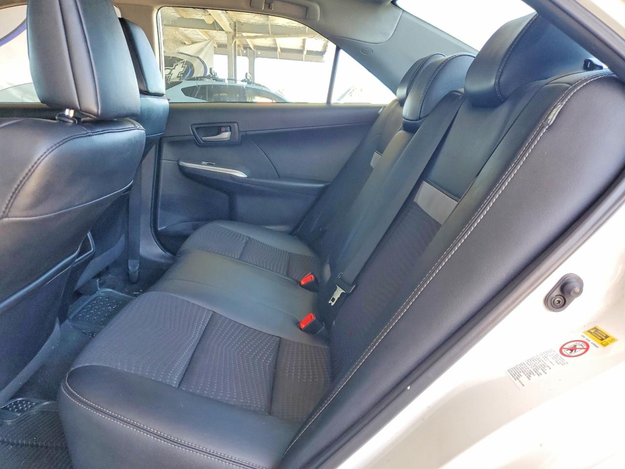 2014 Toyota Camry Se White vin: 4T1BF1FK1EU313060