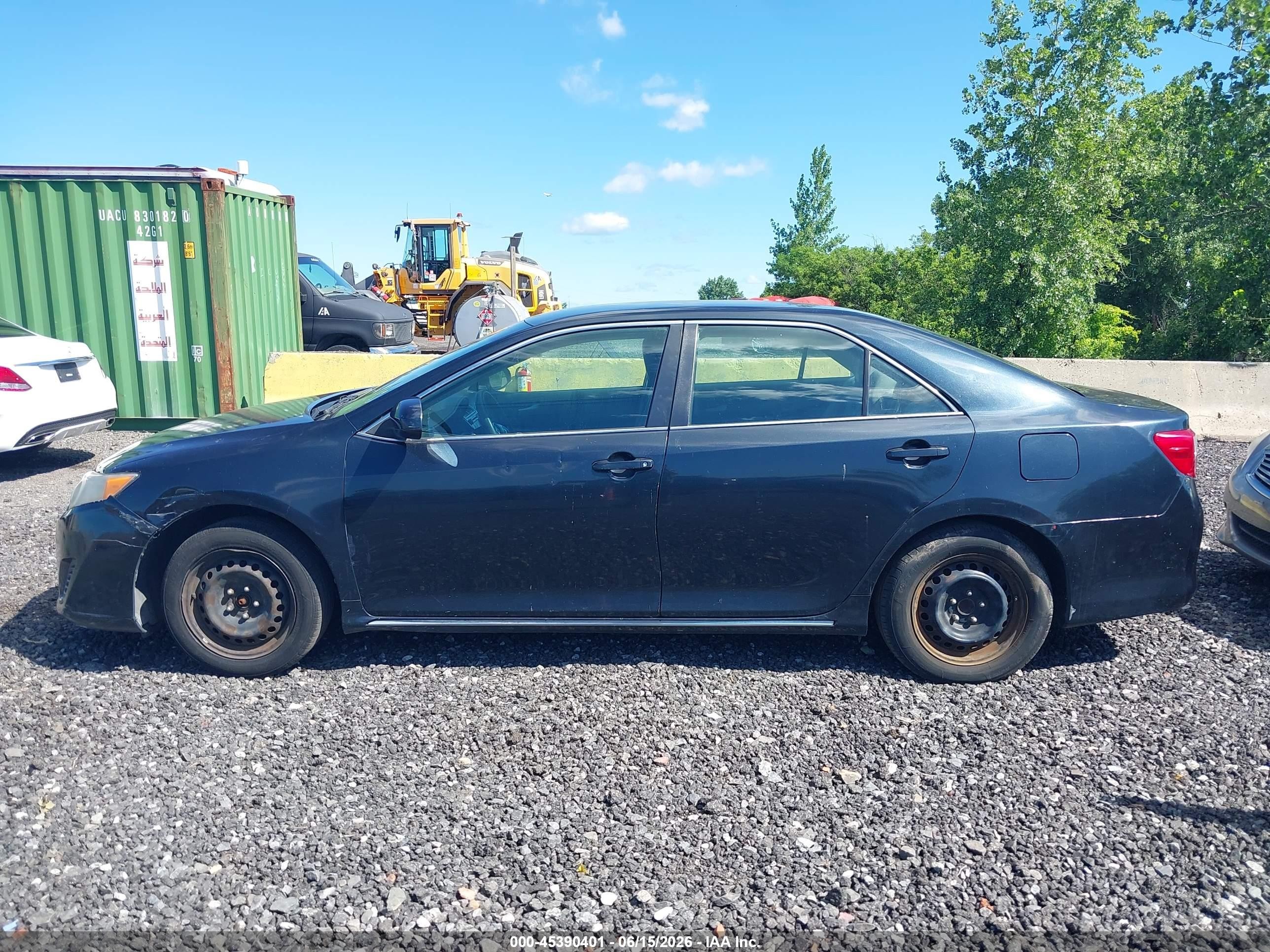 2014 Toyota Camry Le Black vin: 4T1BF1FK1EU313284