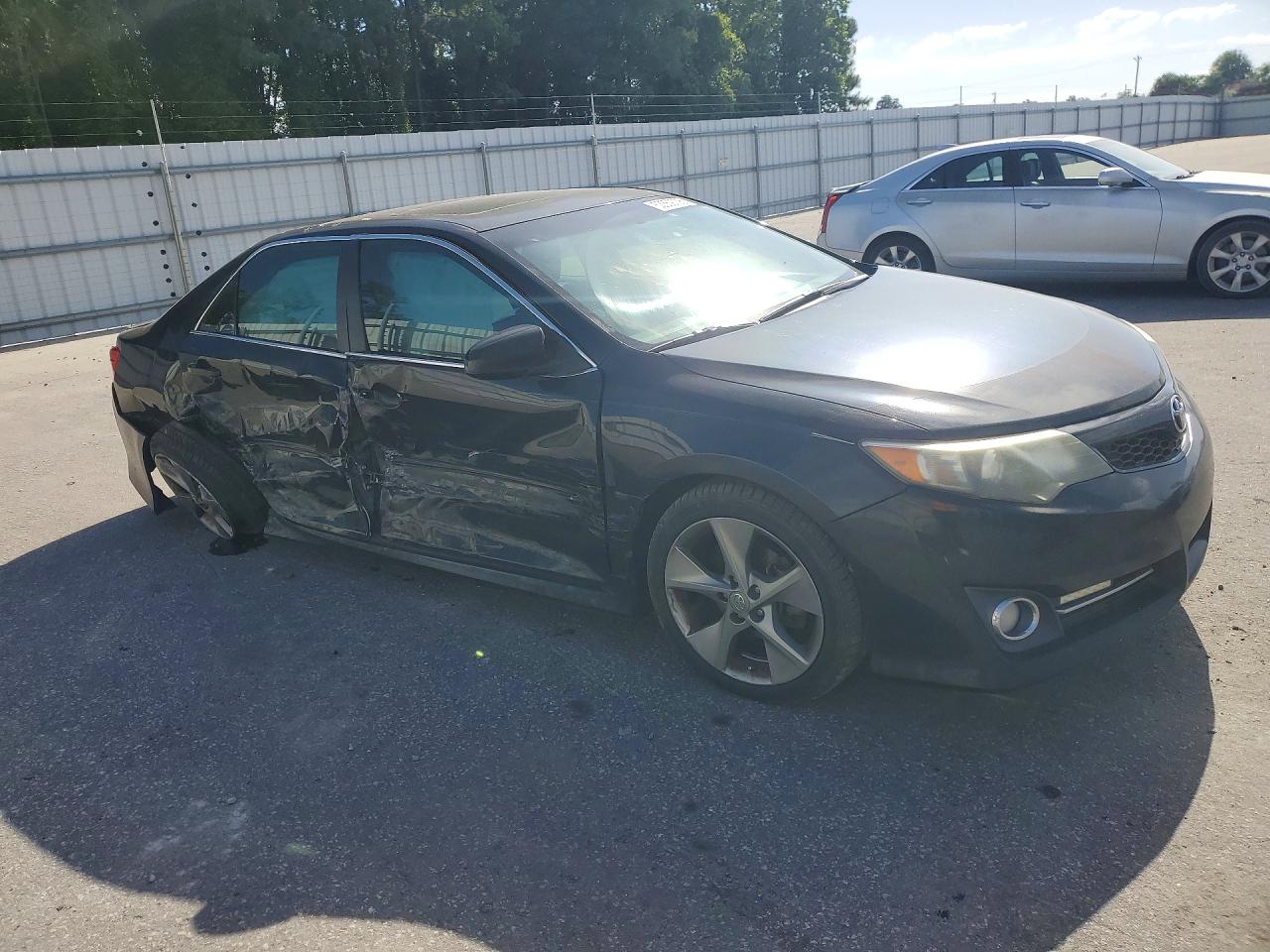 2014 Toyota Camry Se Sport Black vin: 4T1BF1FK1EU315584