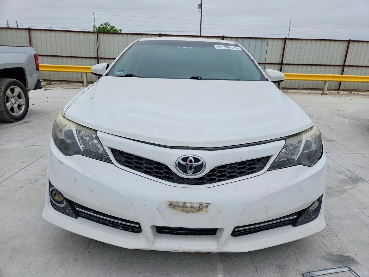 2014 Toyota Camry Se White vin: 4T1BF1FK1EU320106