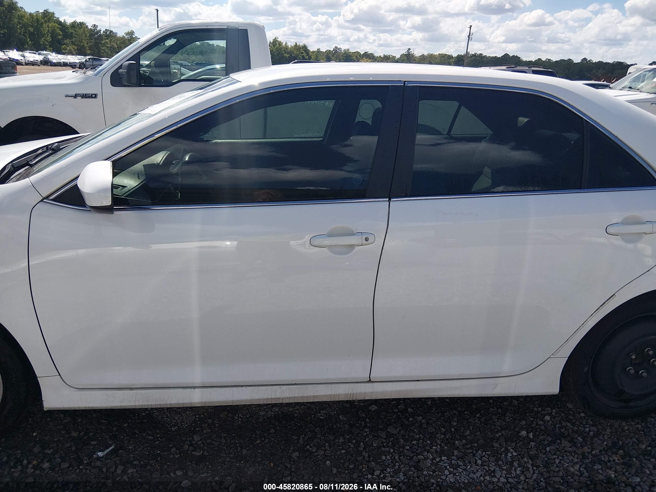 2014 Toyota Camry Se White vin: 4T1BF1FK1EU328657