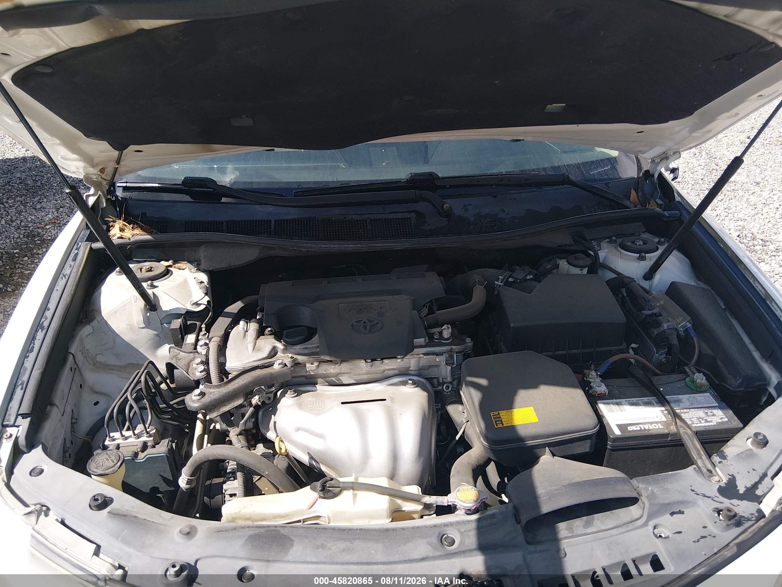 2014 Toyota Camry Se White vin: 4T1BF1FK1EU328657