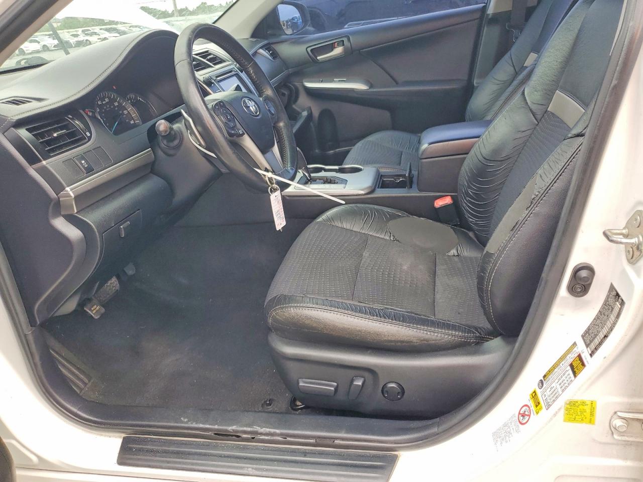 2014 Toyota Camry Se White vin: 4T1BF1FK1EU334961