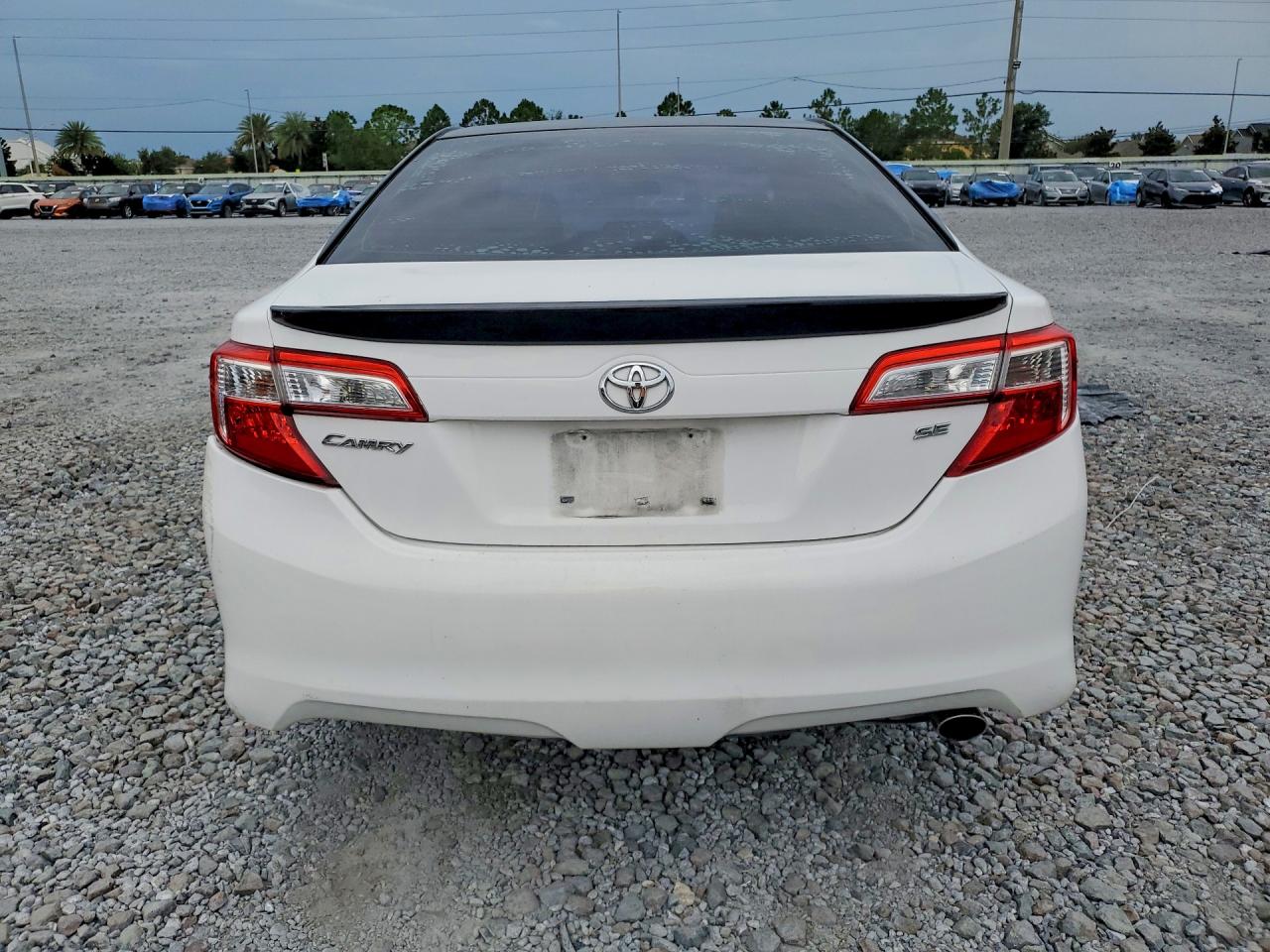 2014 Toyota Camry Se White vin: 4T1BF1FK1EU334961