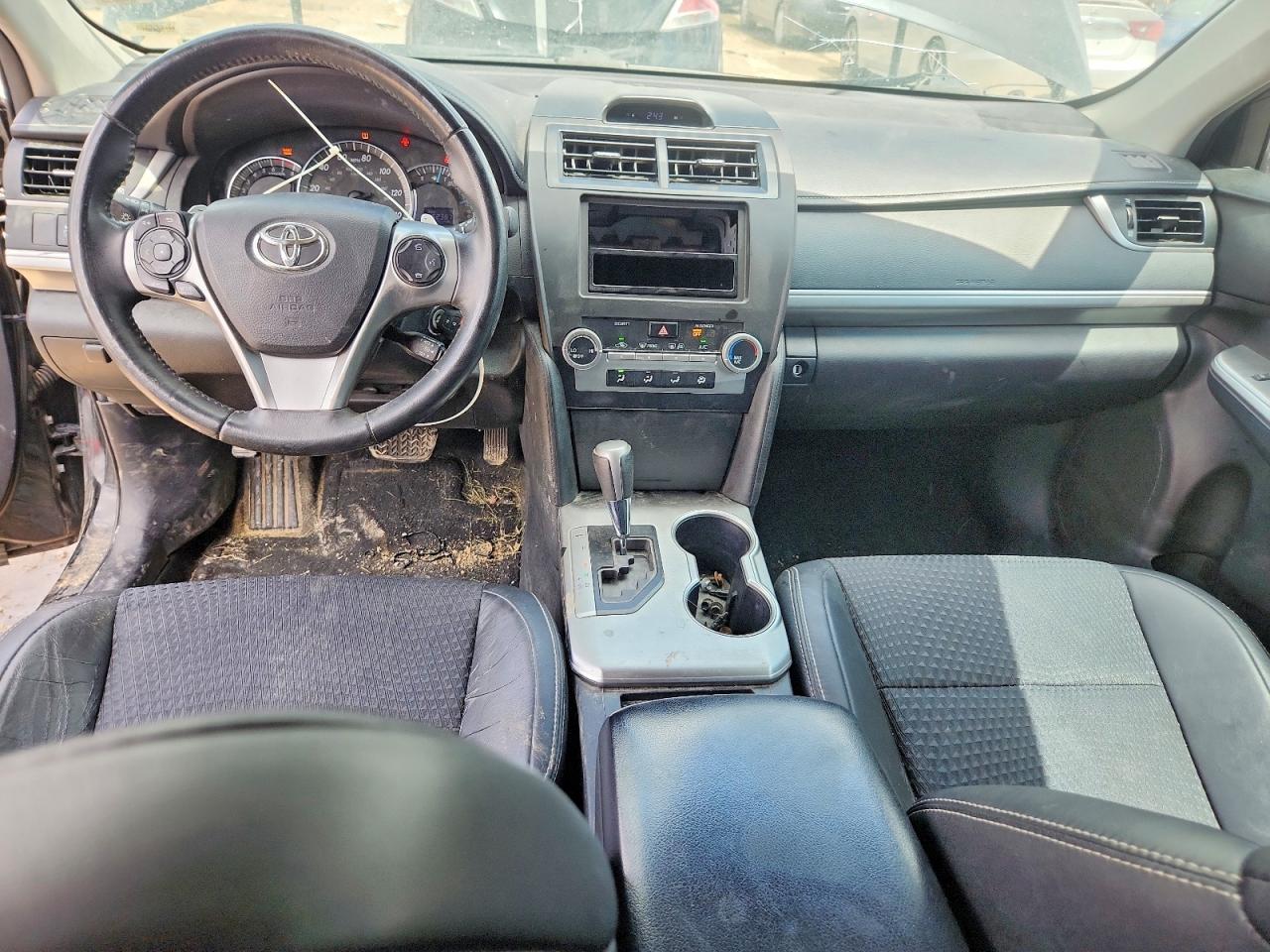 2014 Toyota Camry Se Black vin: 4T1BF1FK1EU355096