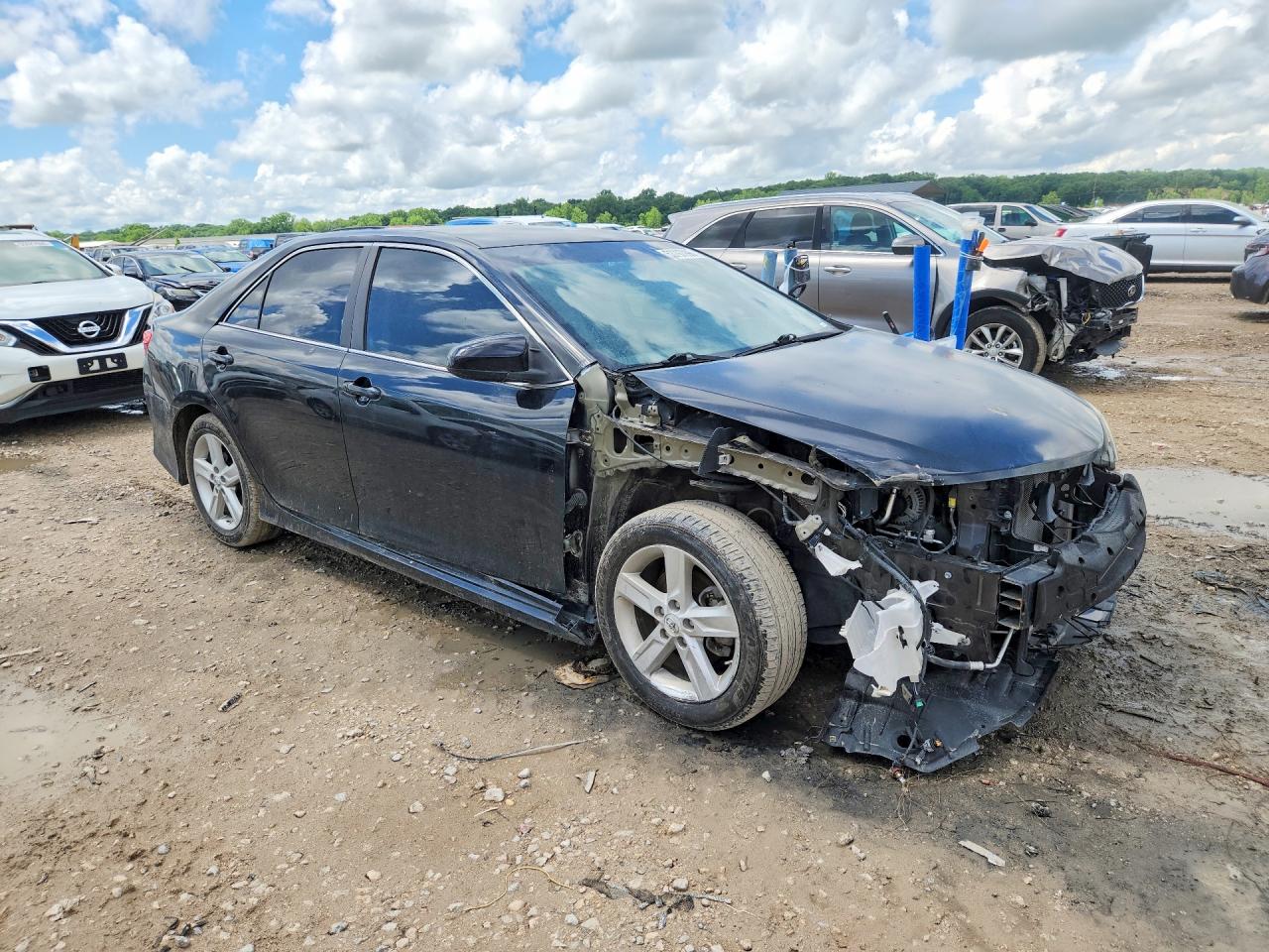 2014 Toyota Camry Se Black vin: 4T1BF1FK1EU355096
