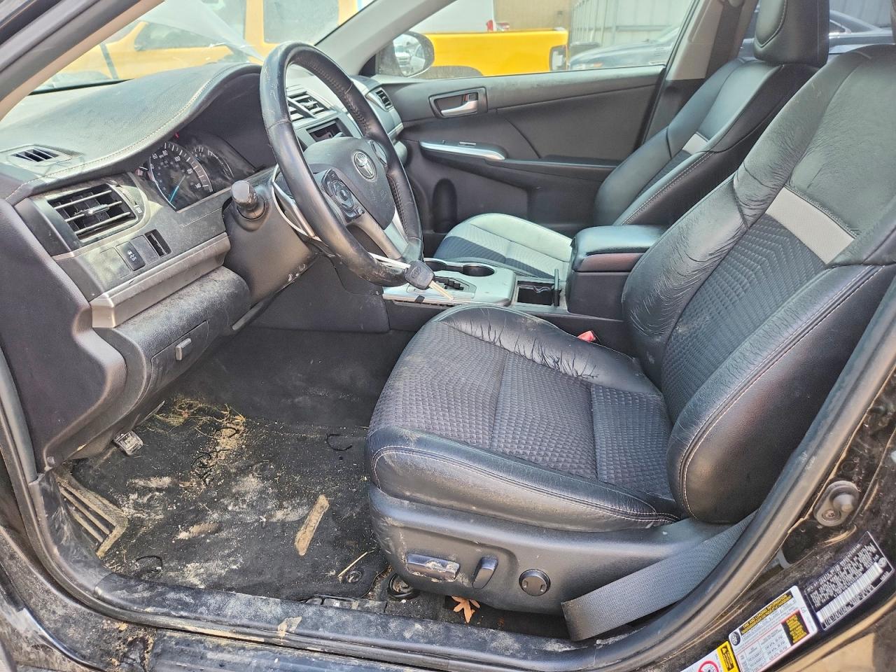 2014 Toyota Camry Se Black vin: 4T1BF1FK1EU355096