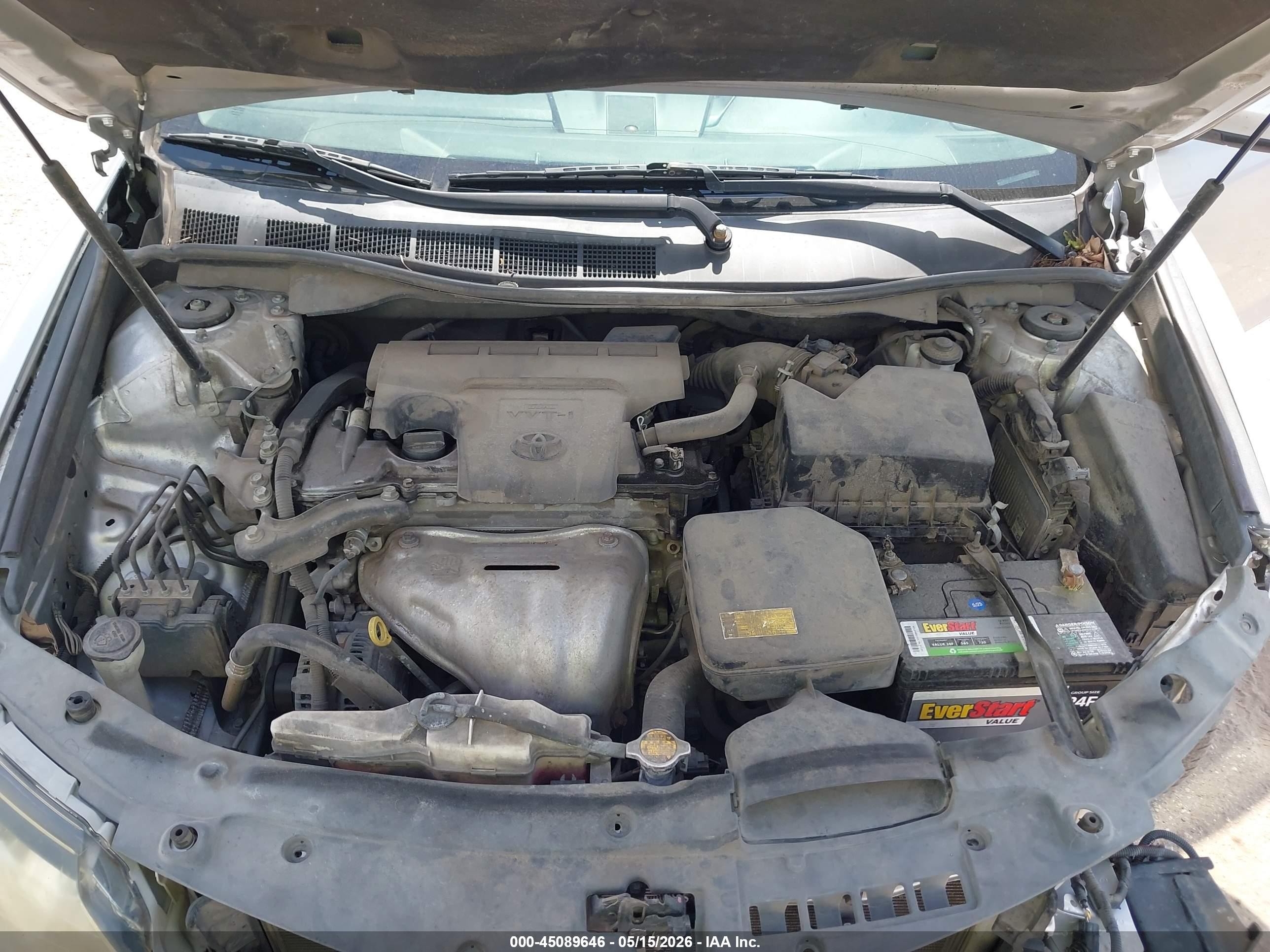 2014 Toyota Camry Se Серебряный vin: 4T1BF1FK1EU355972