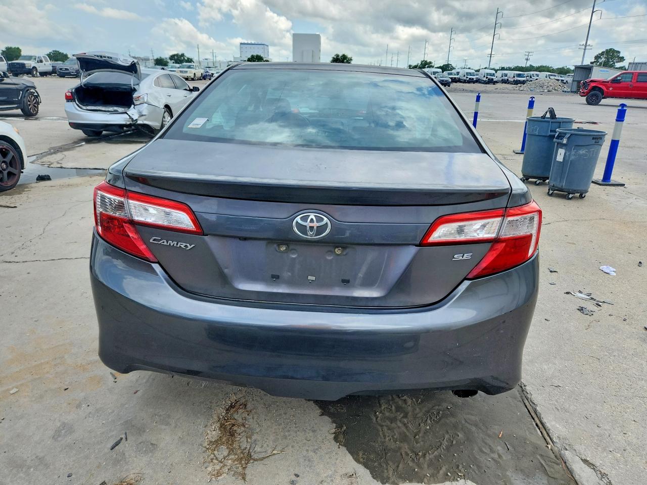 2014 Toyota Camry Se Gray vin: 4T1BF1FK1EU363943