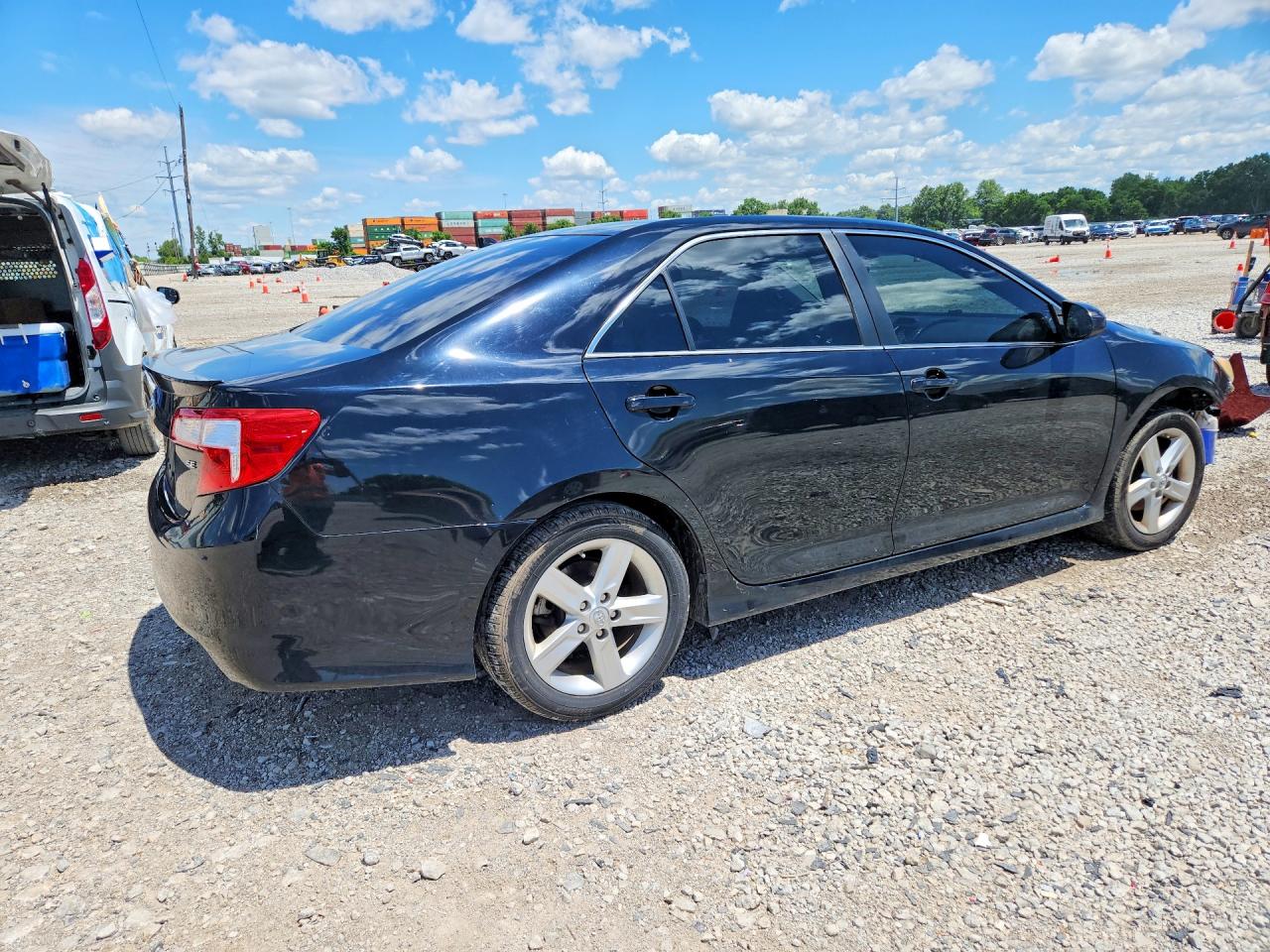 2014 Toyota Camry Se Черный vin: 4T1BF1FK1EU364056