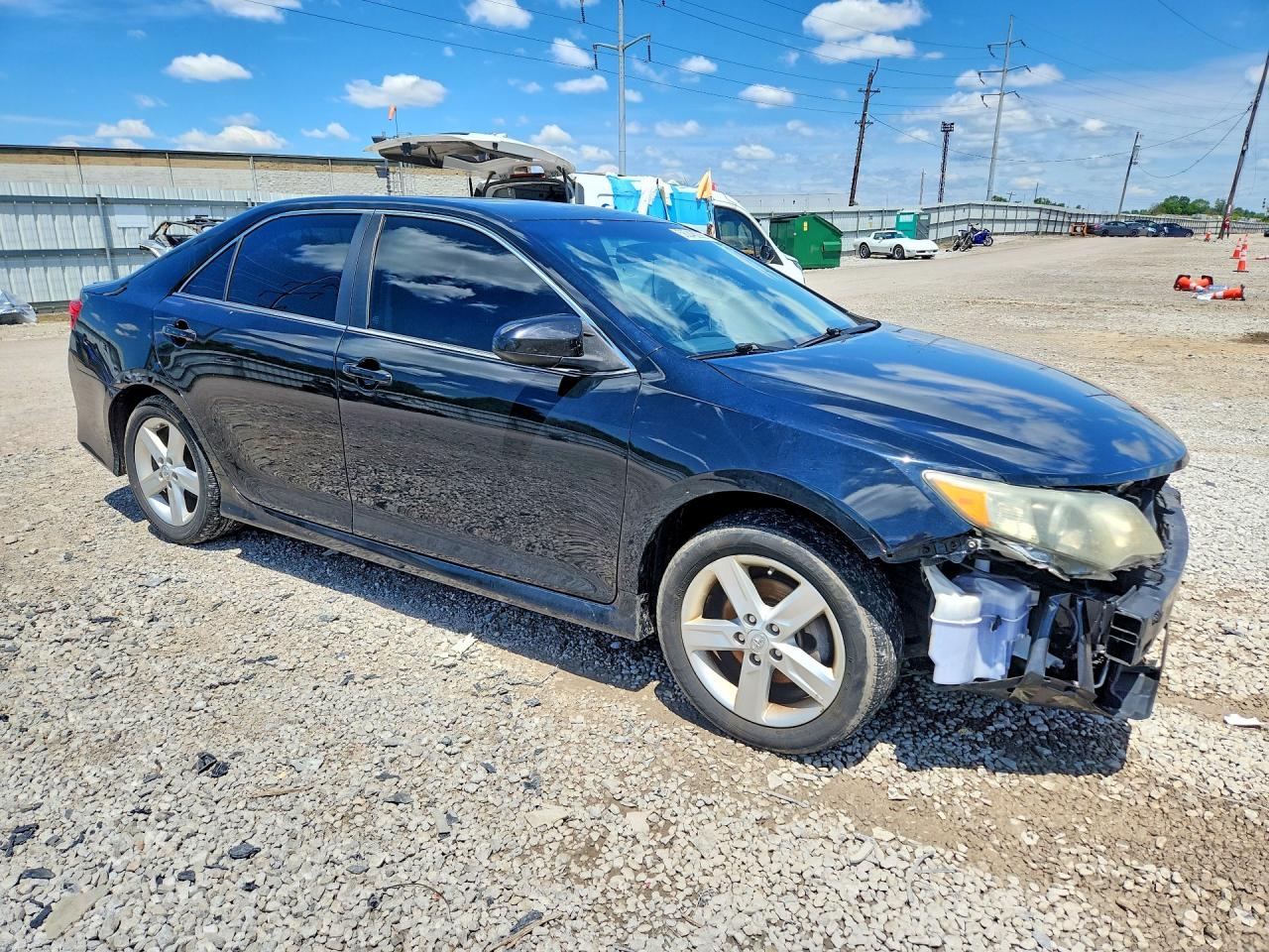 2014 Toyota Camry Se Черный vin: 4T1BF1FK1EU364056