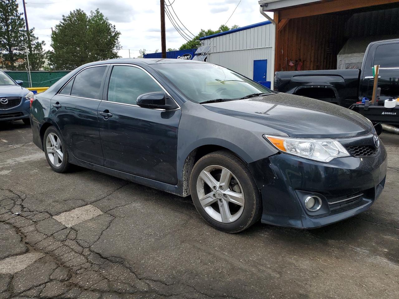 2014 Toyota Camry Se Charcoal vin: 4T1BF1FK1EU370617