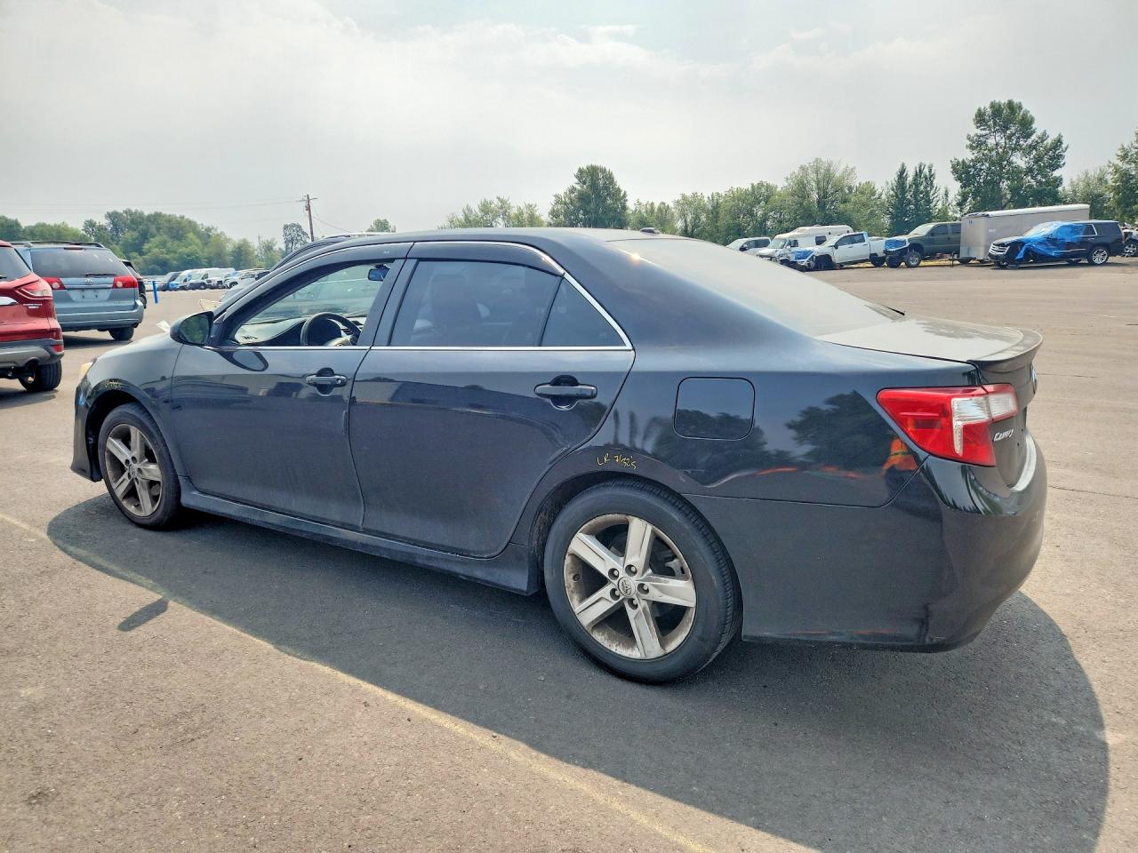 2014 Toyota Camry Se Black vin: 4T1BF1FK1EU387515
