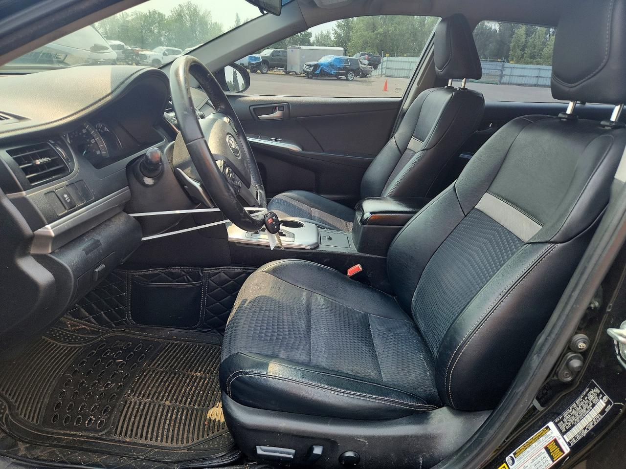 2014 Toyota Camry Se Black vin: 4T1BF1FK1EU387515