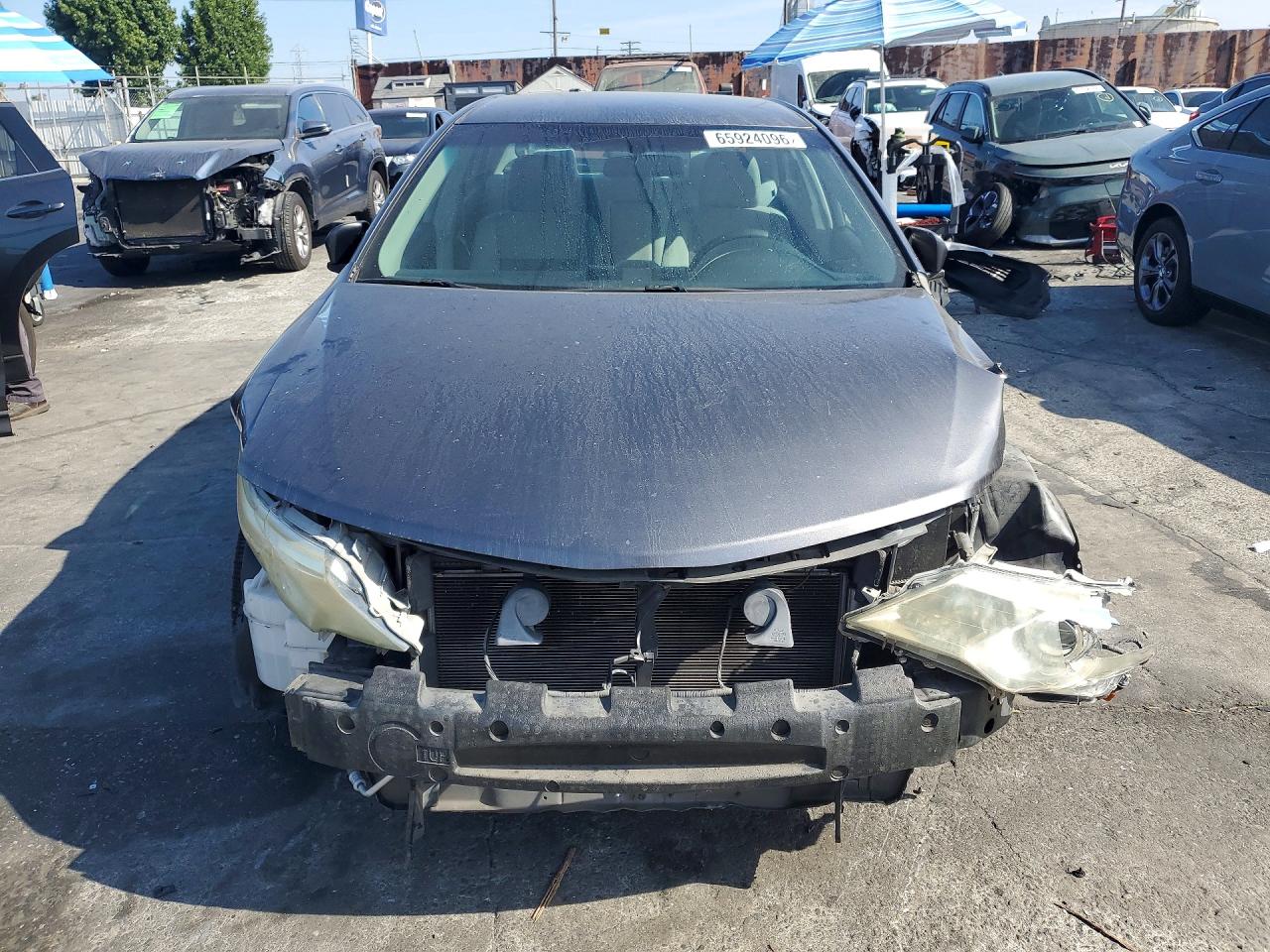 2014 Toyota Camry Le Silver vin: 4T1BF1FK1EU416219