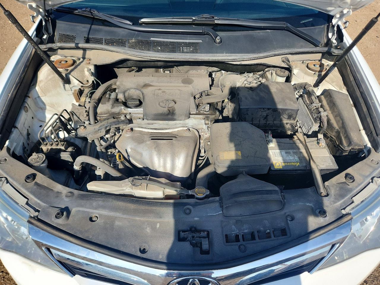 2014 Toyota Camry Le White vin: 4T1BF1FK1EU417399