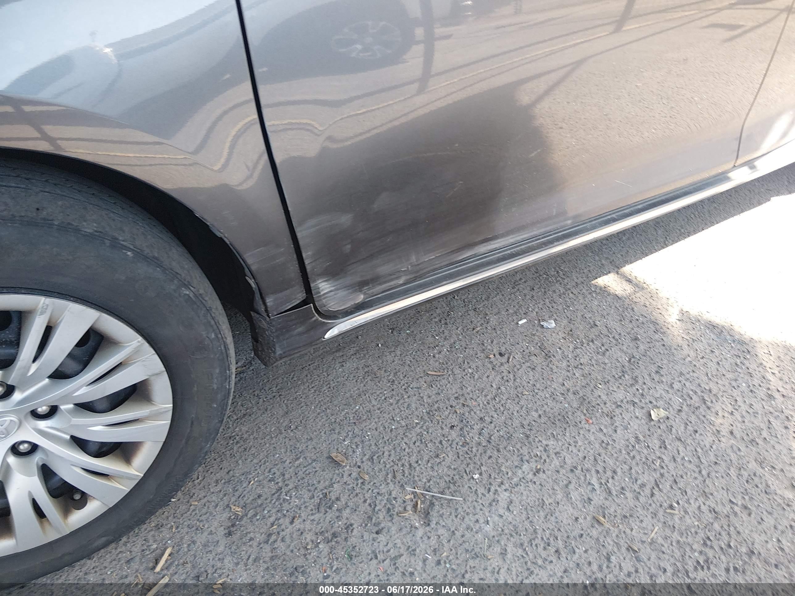2014 Toyota Camry Le Серый vin: 4T1BF1FK1EU424997