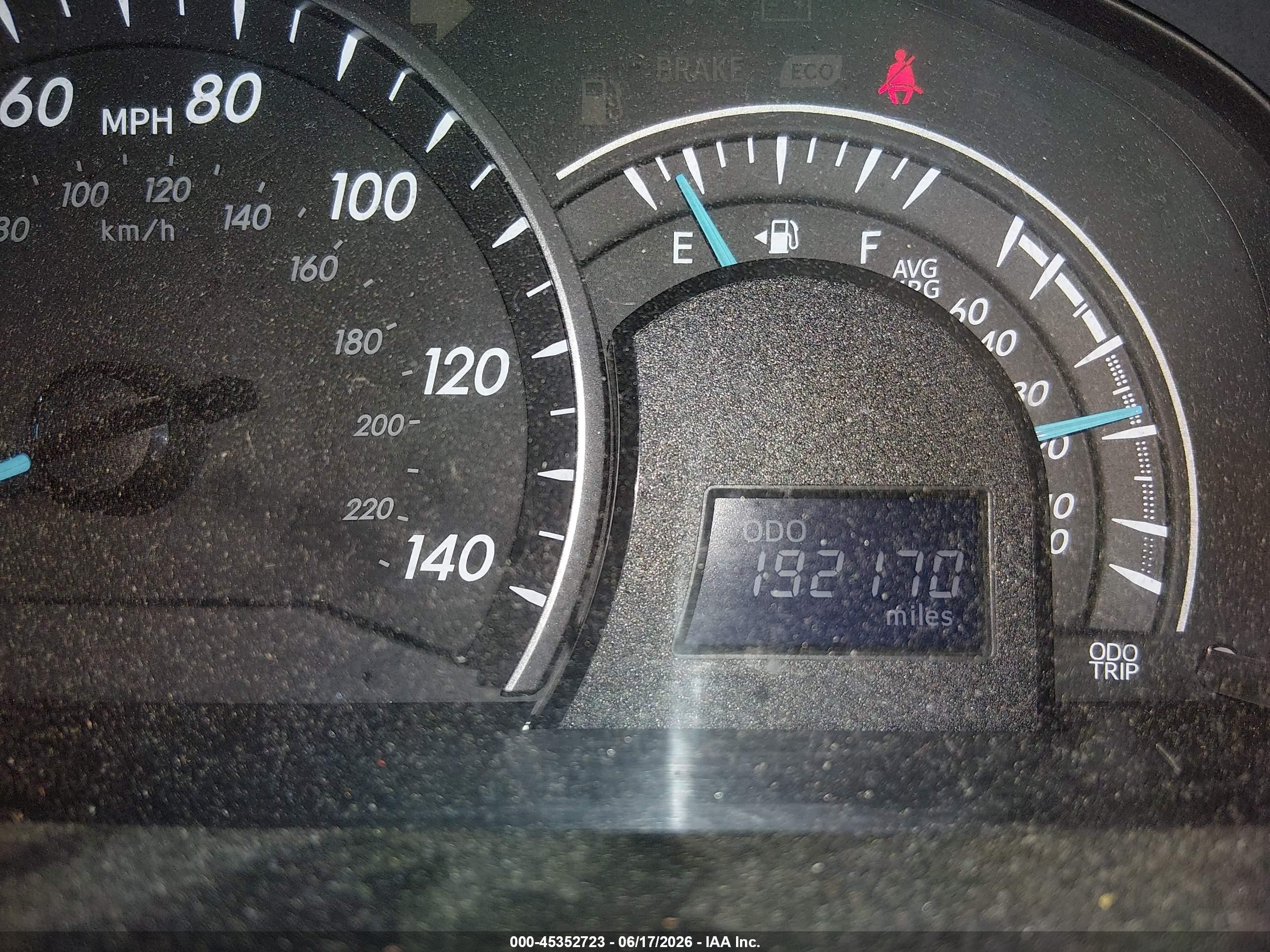 2014 Toyota Camry Le Серый vin: 4T1BF1FK1EU424997