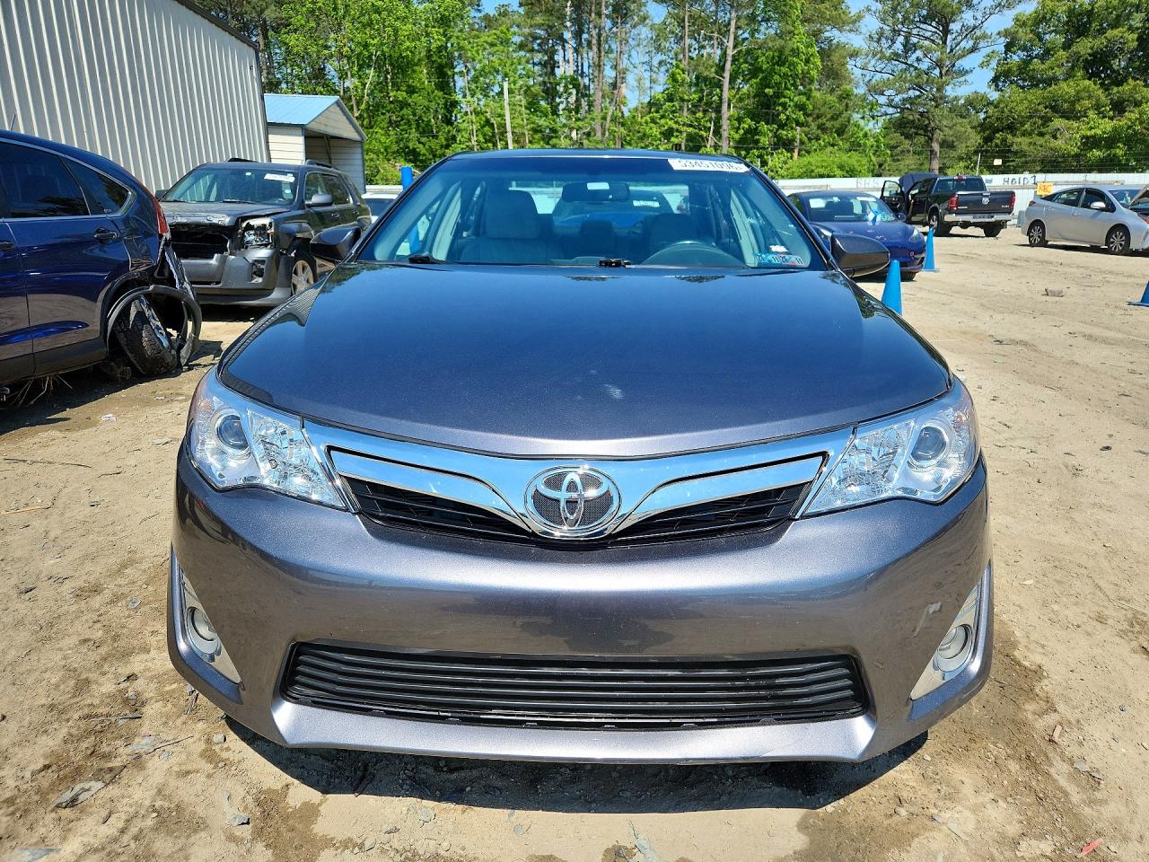 2014 Toyota Camry Xle Gray vin: 4T1BF1FK1EU426197