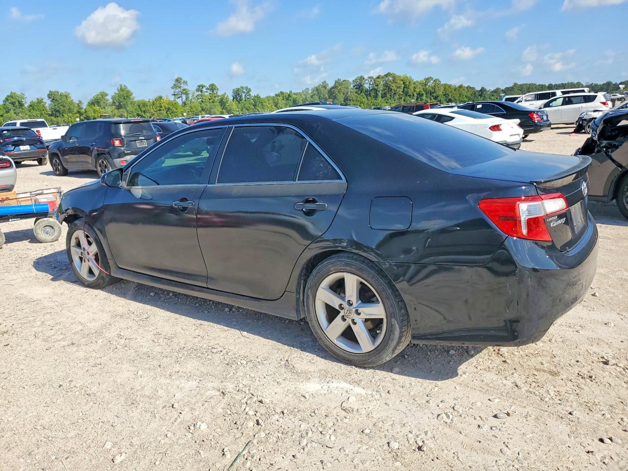 2014 Toyota Camry Se Black vin: 4T1BF1FK1EU436289
