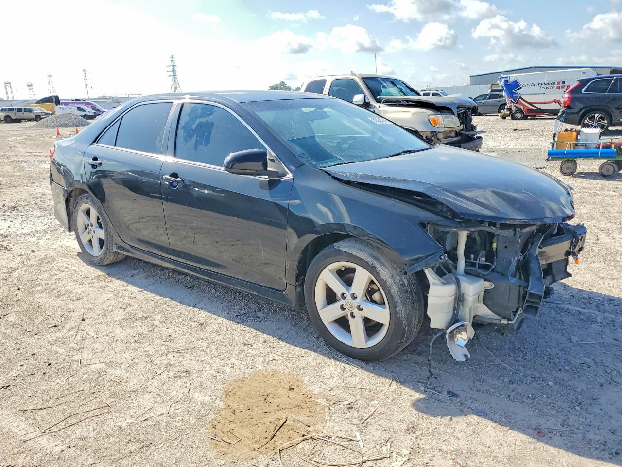 2014 Toyota Camry Se Black vin: 4T1BF1FK1EU436289